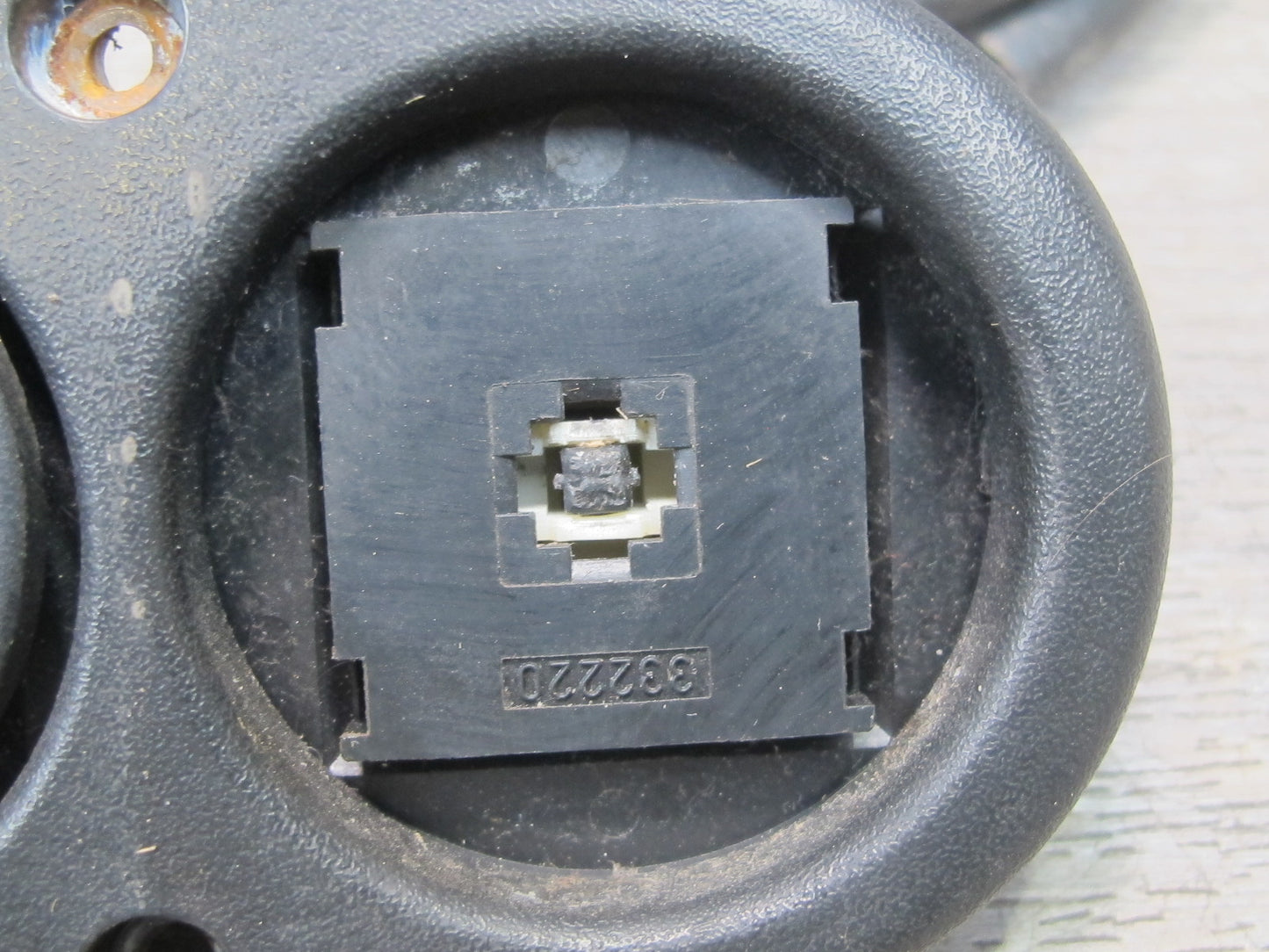 1984-1986 Porsche 928 S Right Power Seat Adjustment Switch Control W/ Trim Panel