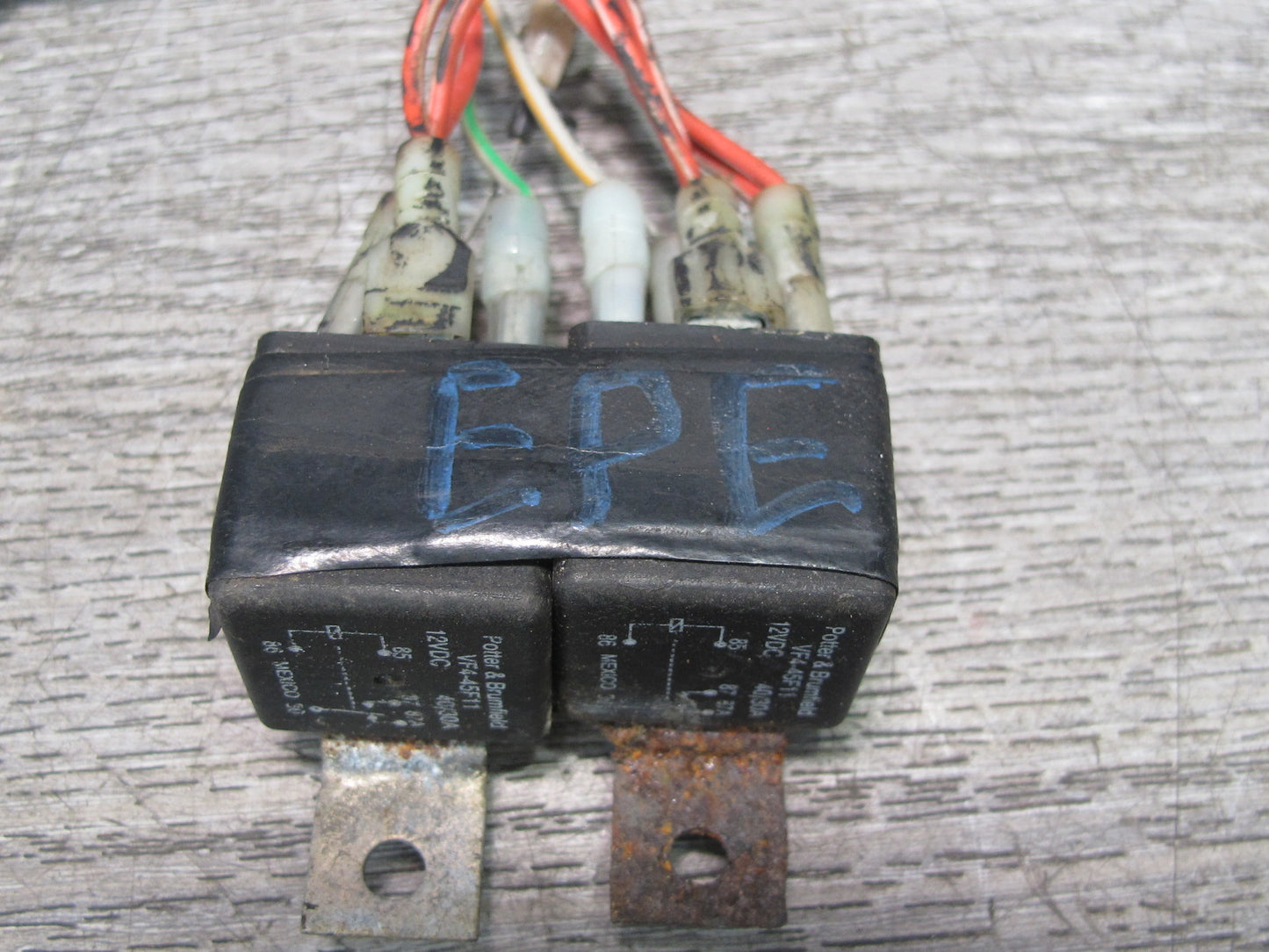 1984-1986 Porsche 928 S Potter & Brumfield Module Relay Unit Resistor