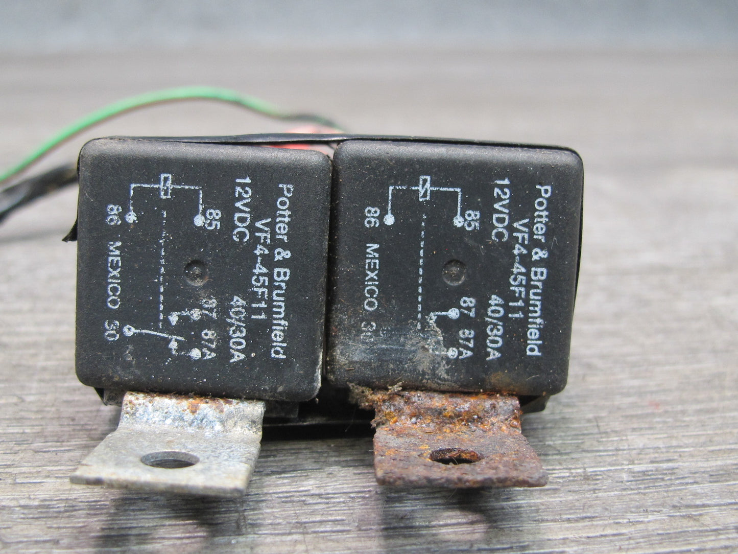 1984-1986 Porsche 928 S Potter & Brumfield Module Relay Unit Resistor