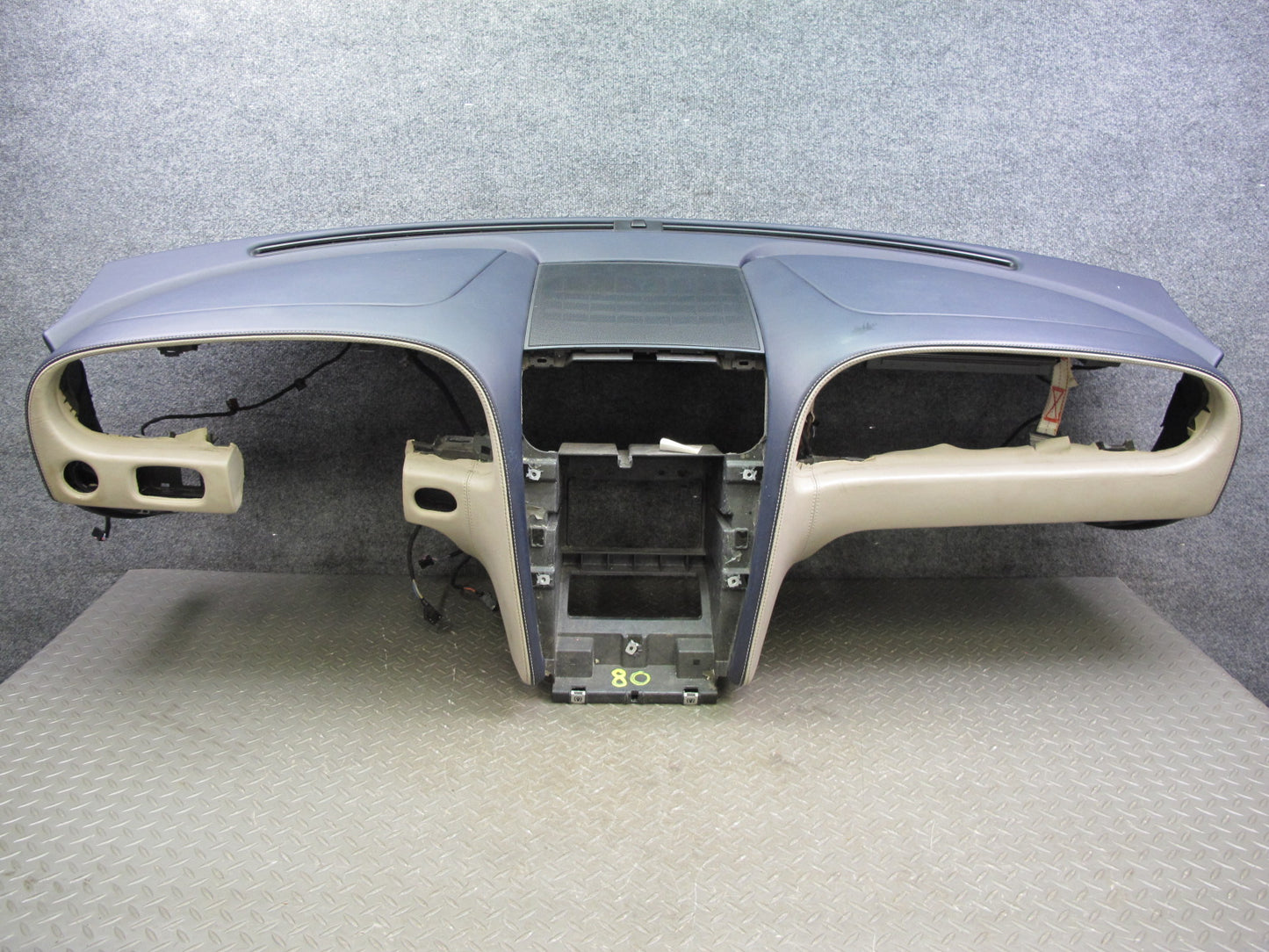 2008 Bentley Continental GTC Dashboard Dash Instrument Panel Cover Beige Blue