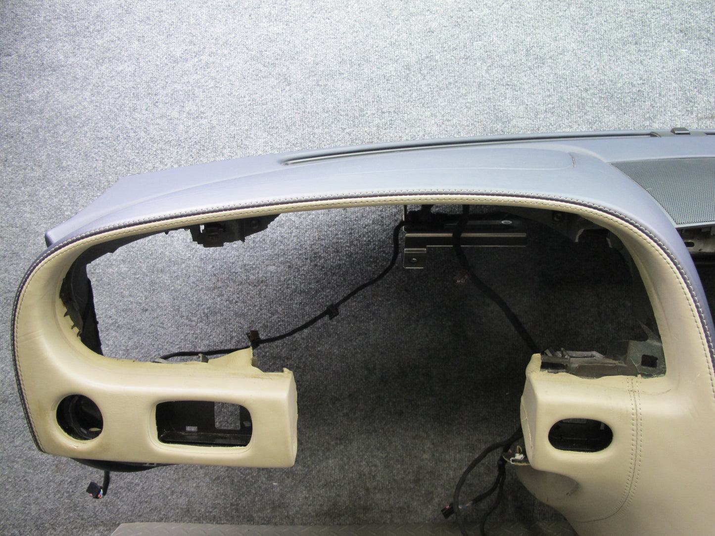 2008 Bentley Continental GTC Dashboard Dash Instrument Panel Cover Beige Blue