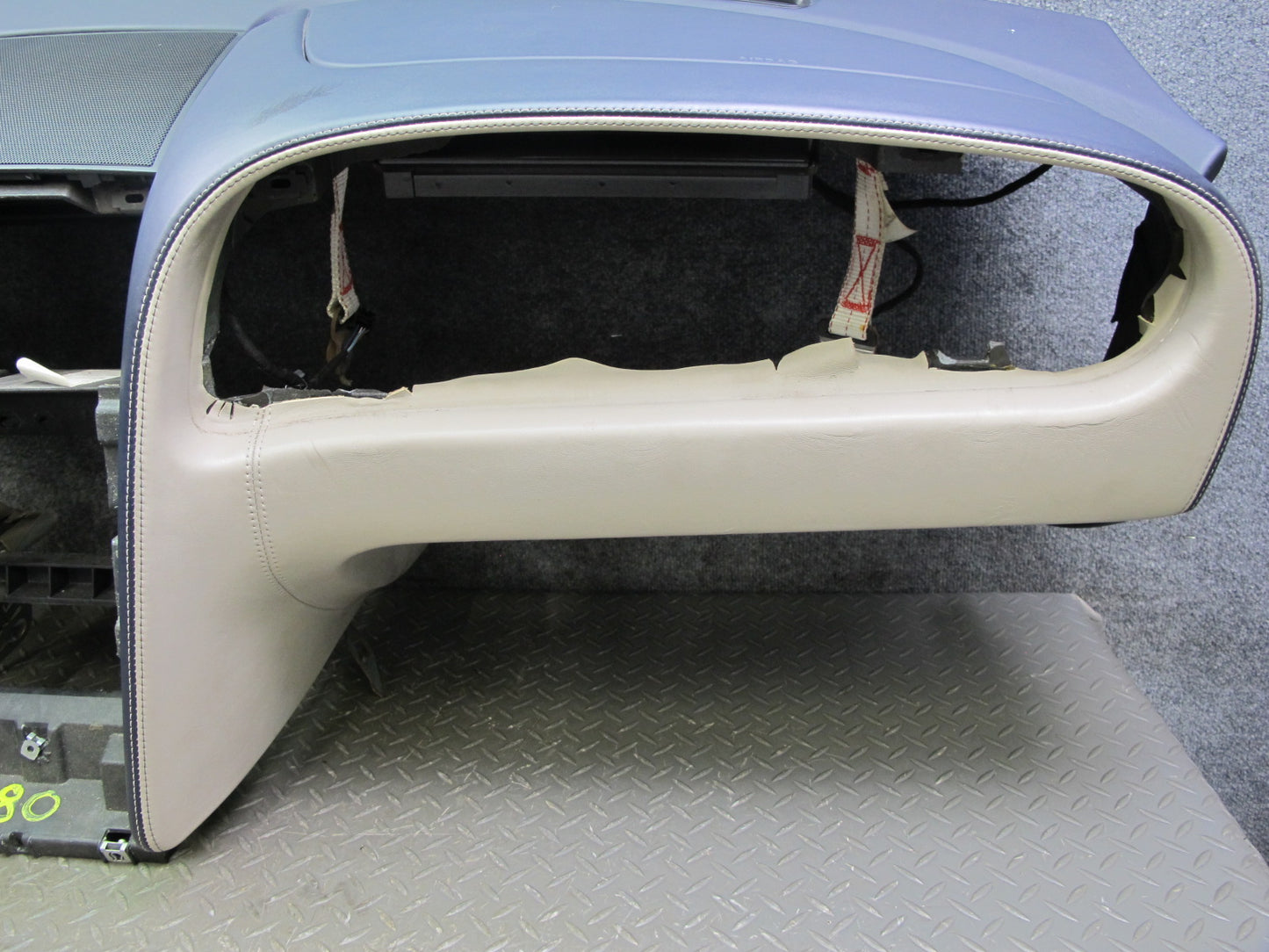 2008 Bentley Continental GTC Dashboard Dash Instrument Panel Cover Beige Blue