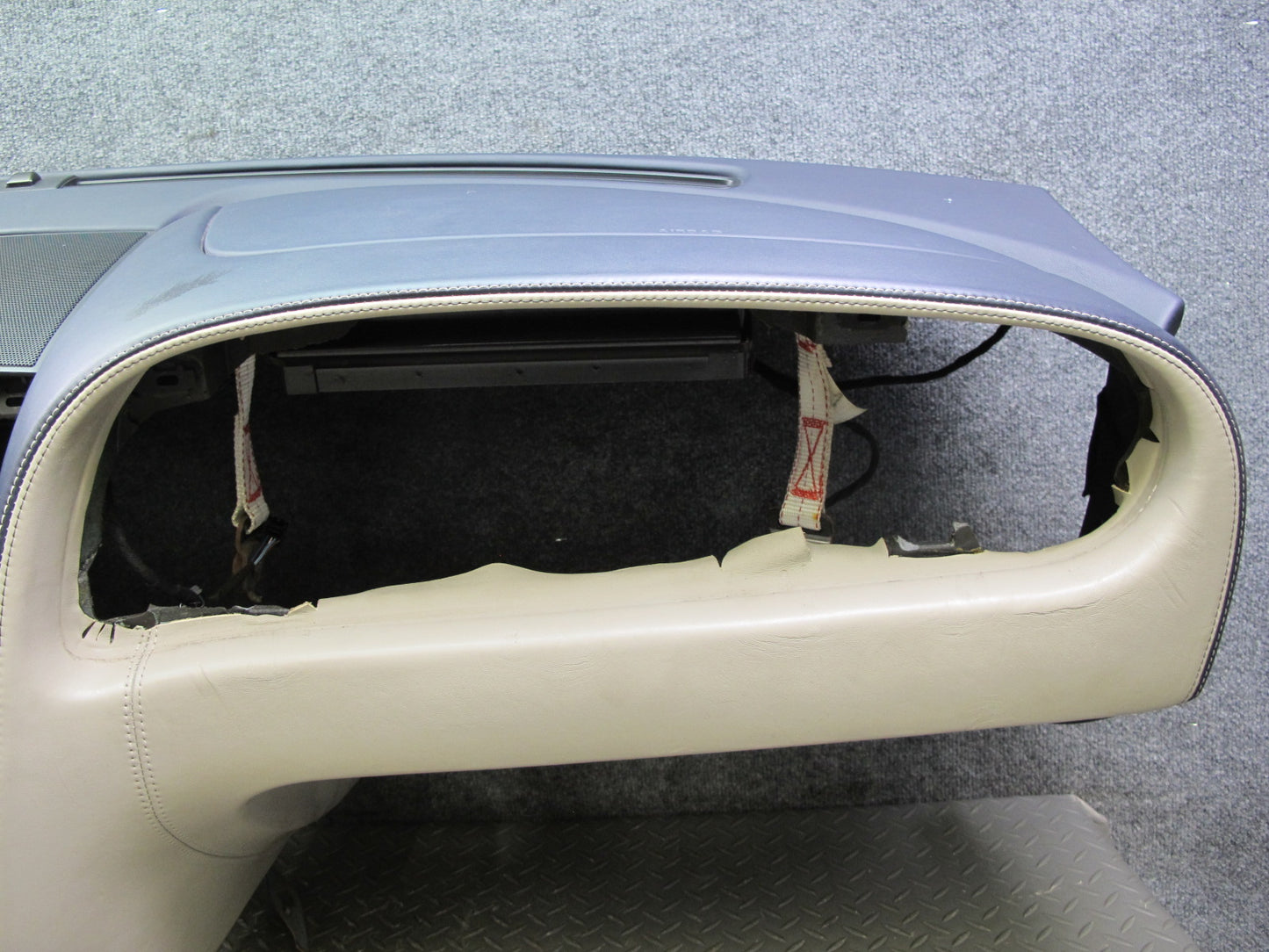 2008 Bentley Continental GTC Dashboard Dash Instrument Panel Cover Beige Blue
