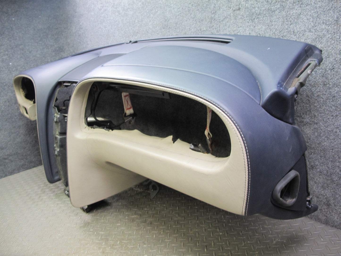 2008 Bentley Continental GTC Dashboard Dash Instrument Panel Cover Beige Blue