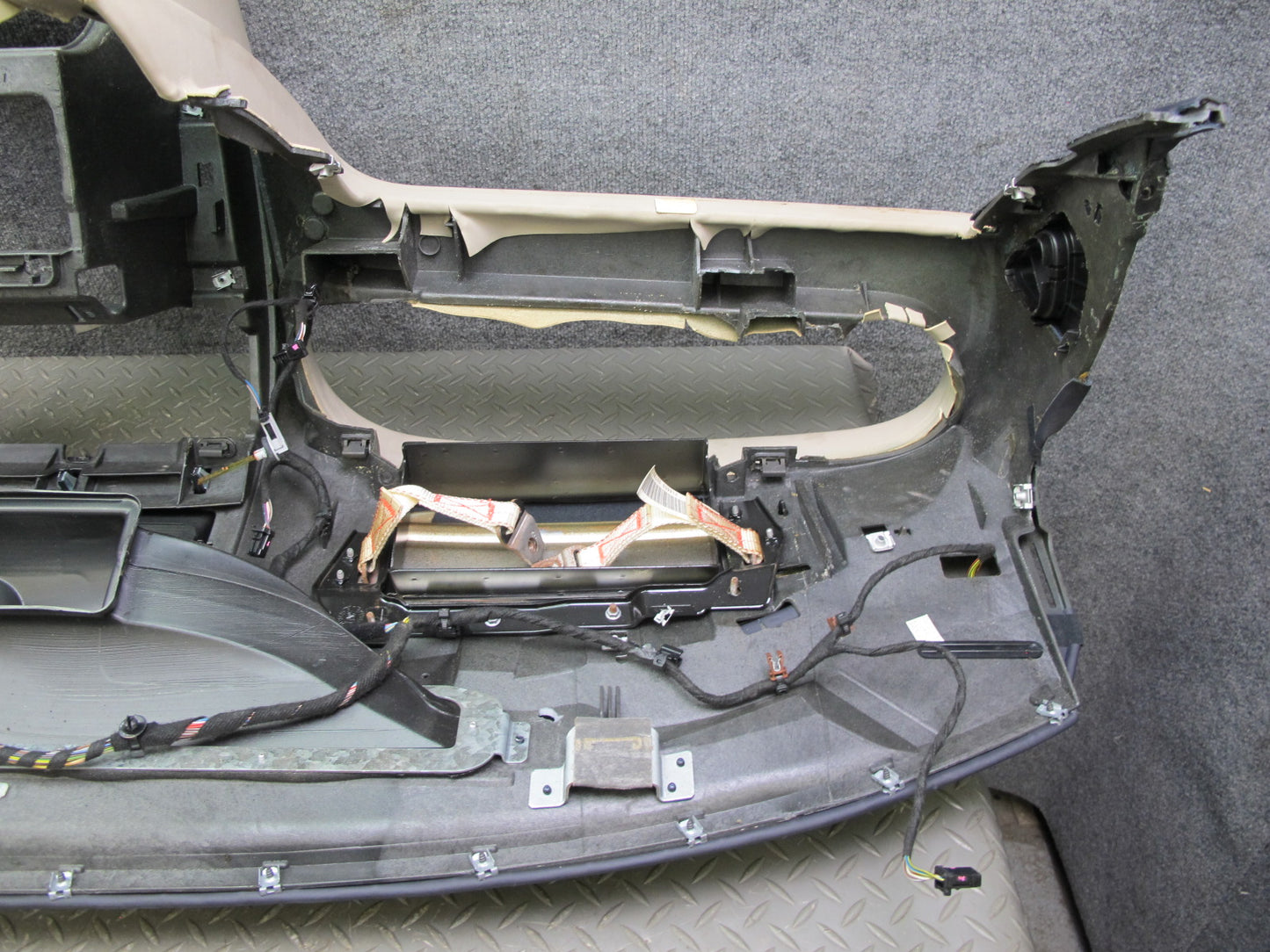 2008 Bentley Continental GTC Dashboard Dash Instrument Panel Cover Beige Blue