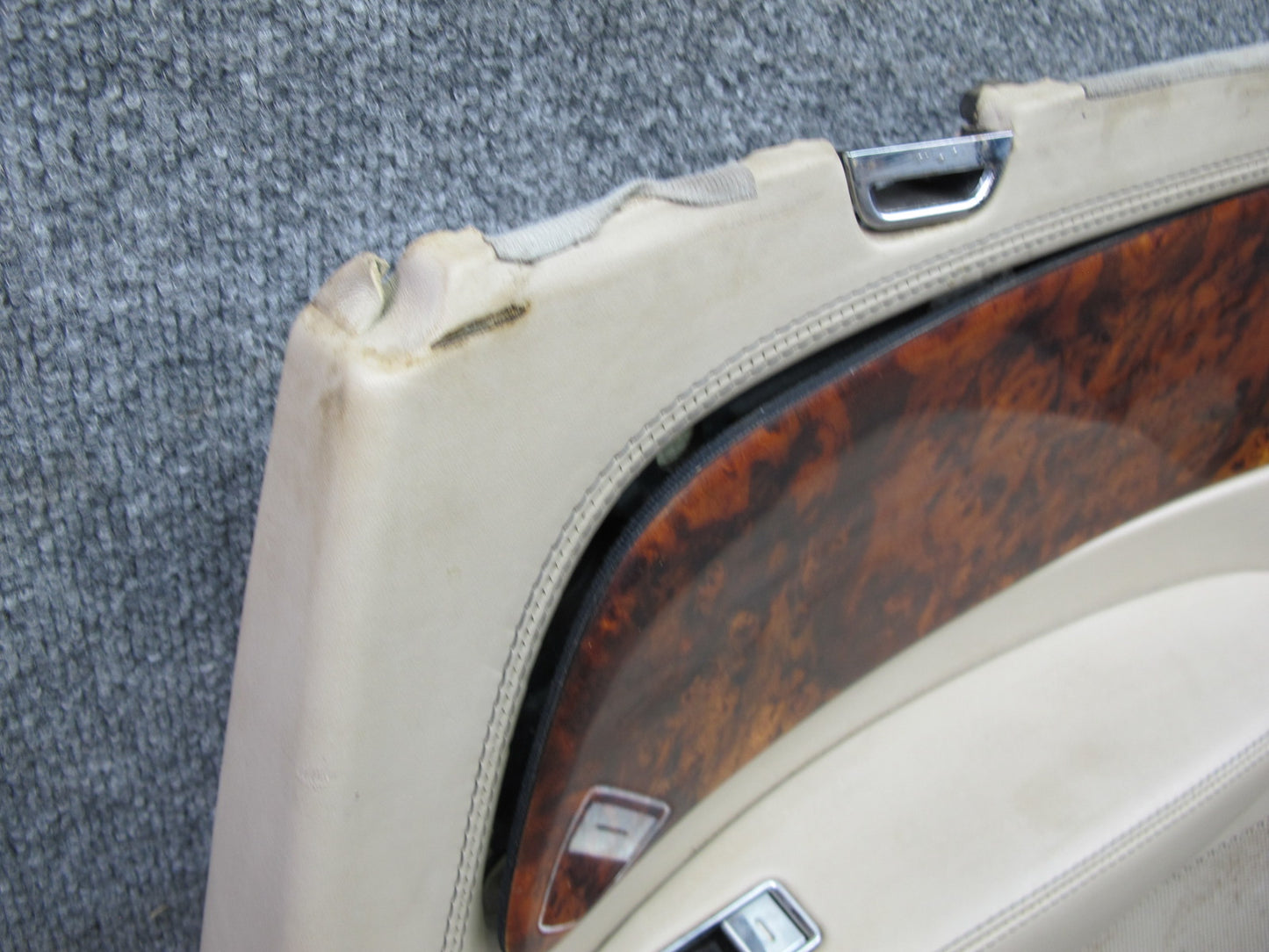 07-10 Bentley Continental GTC Rear Quarter Interior Trim Cover Panel Set of 2