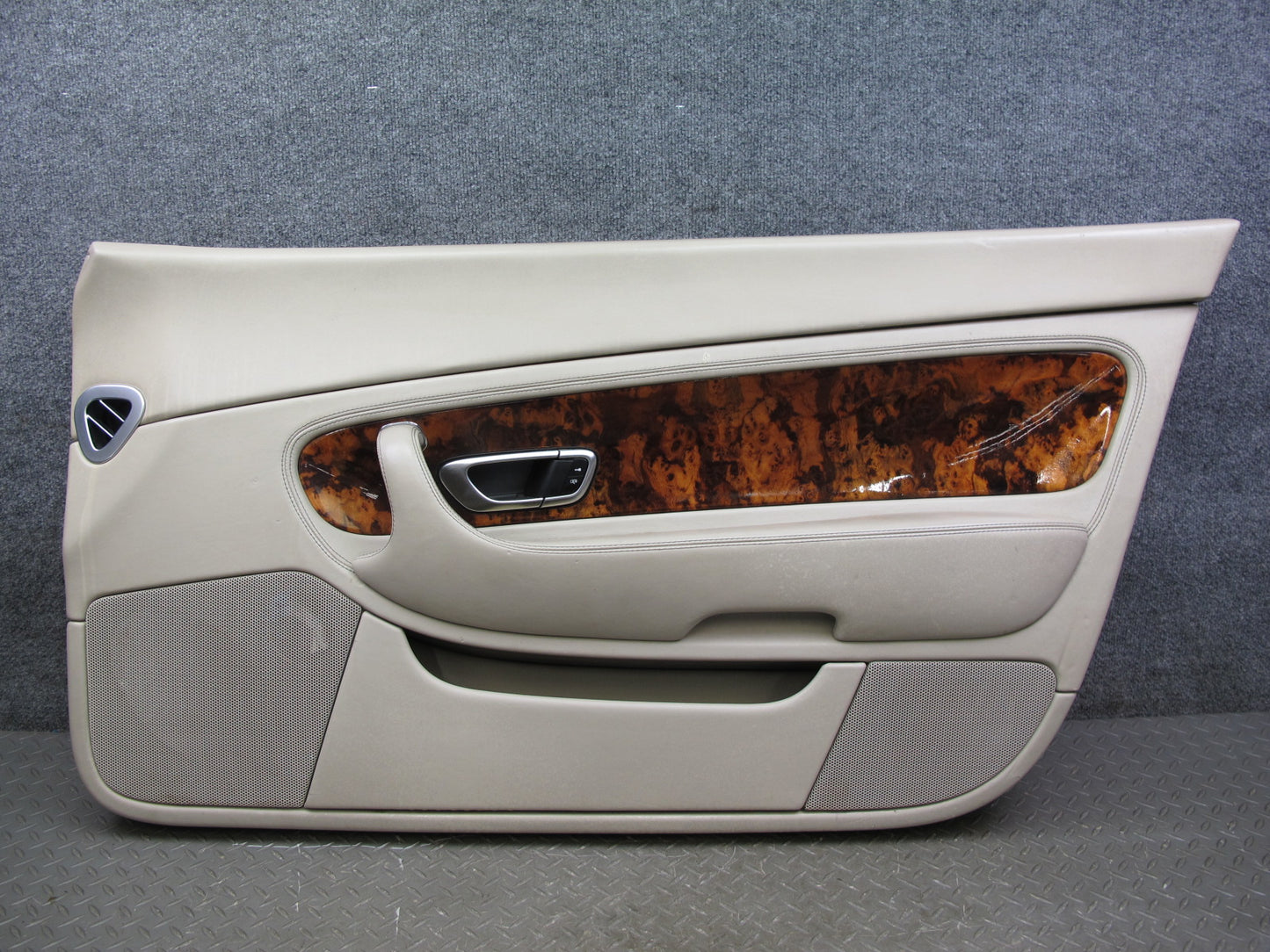 07-10 Bentley Continental GTC Left Right Door Interior Trim Cover Panel Set 37k