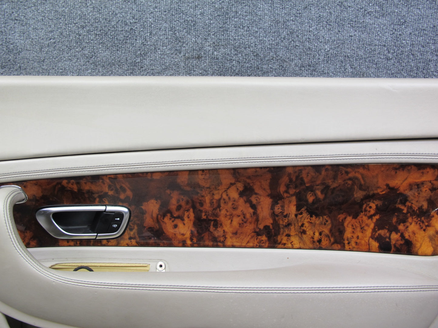 07-10 Bentley Continental GTC Left Right Door Interior Trim Cover Panel Set 37k