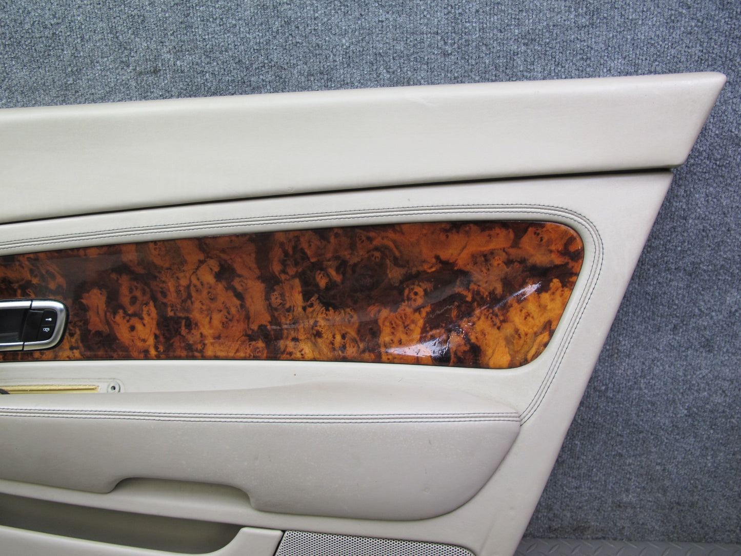 07-10 Bentley Continental GTC Left Right Door Interior Trim Cover Panel Set 37k