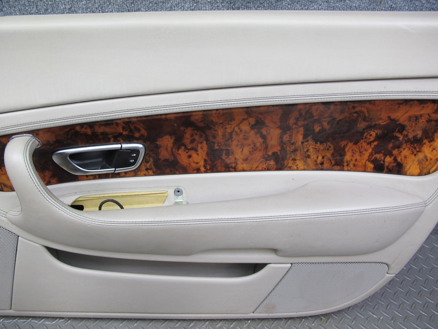 07-10 Bentley Continental GTC Left Right Door Interior Trim Cover Panel Set 37k