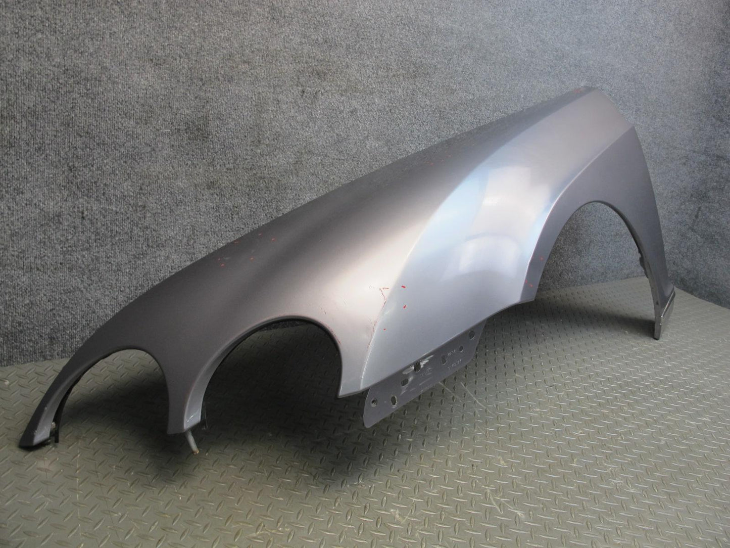 03-10 Bentley Continental GT GTC Front Left Fender Shell Panel 3W8821021P Silver