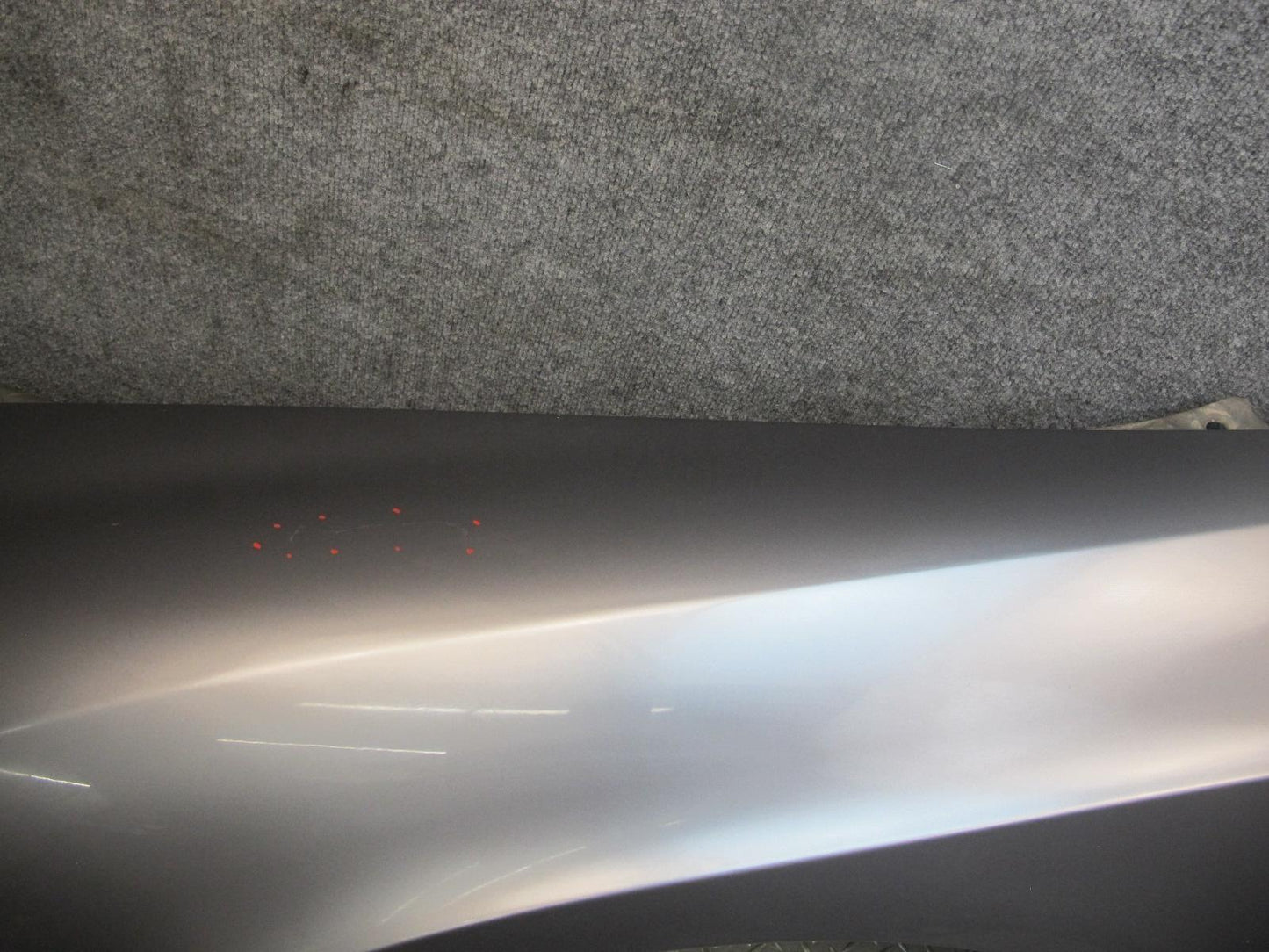 03-10 Bentley Continental GT GTC Front Left Fender Shell Panel 3W8821021P Silver