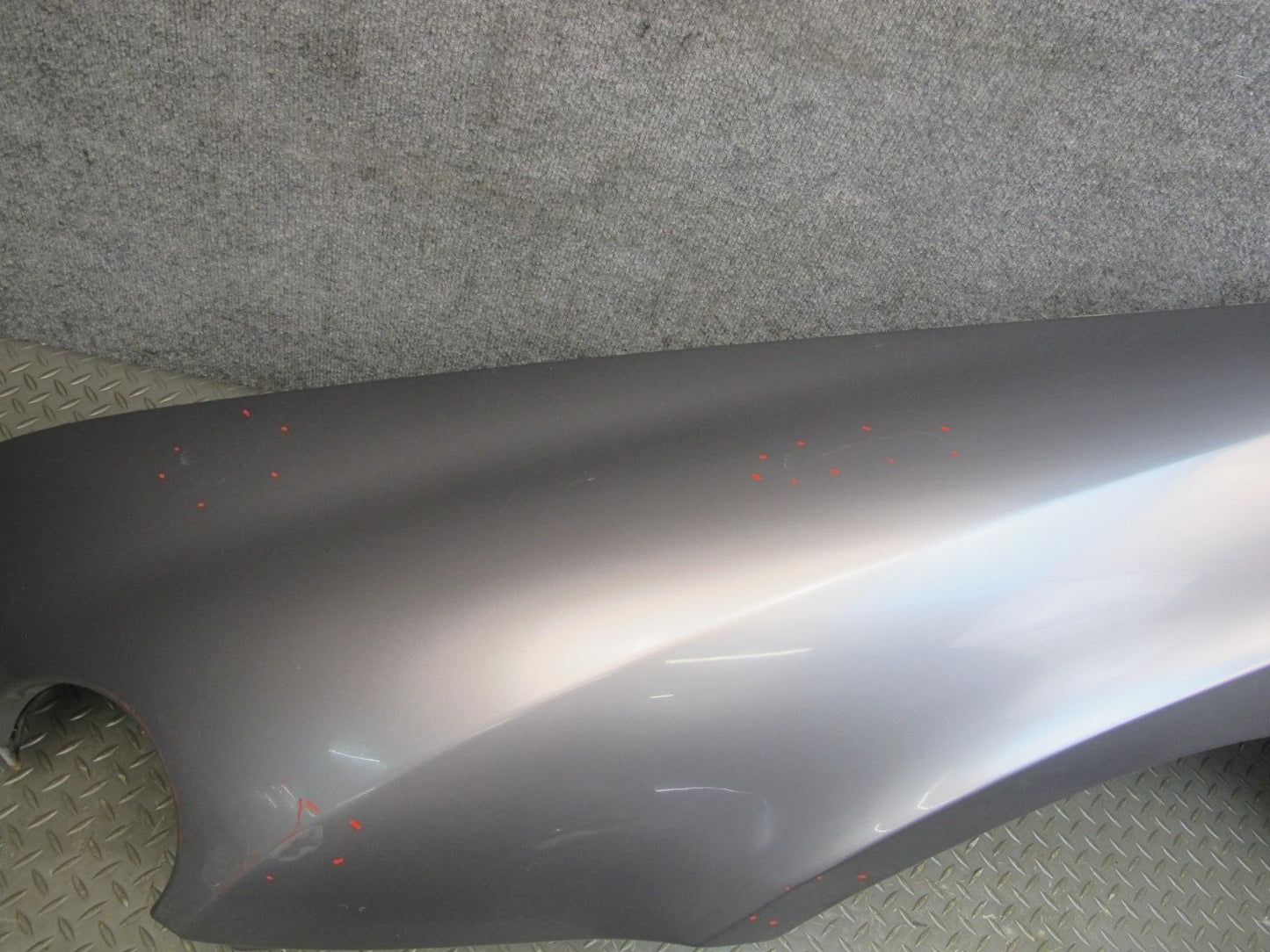 03-10 Bentley Continental GT GTC Front Left Fender Shell Panel 3W8821021P Silver