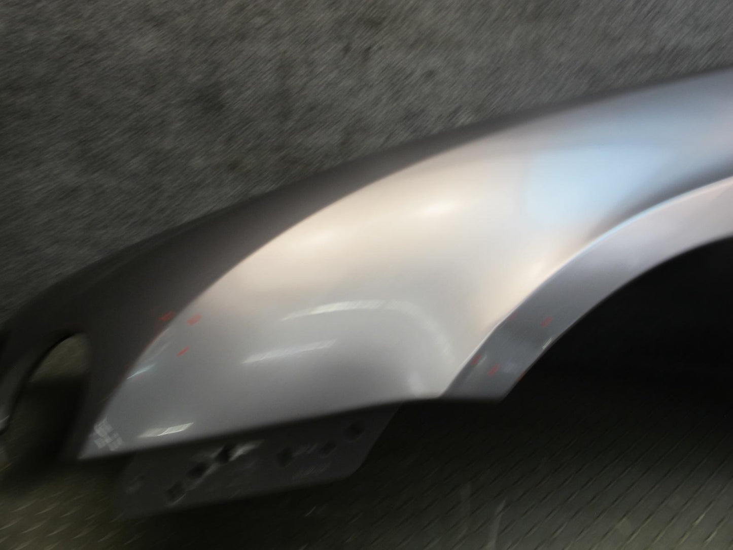 03-10 Bentley Continental GT GTC Front Left Fender Shell Panel 3W8821021P Silver