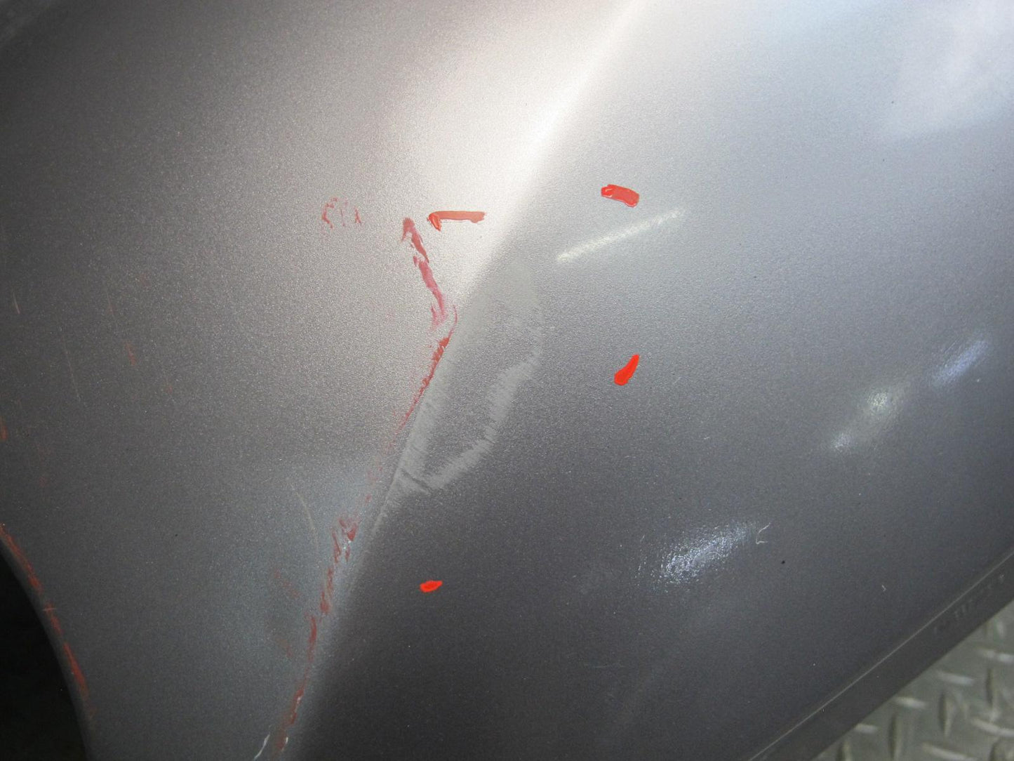 03-10 Bentley Continental GT GTC Front Left Fender Shell Panel 3W8821021P Silver