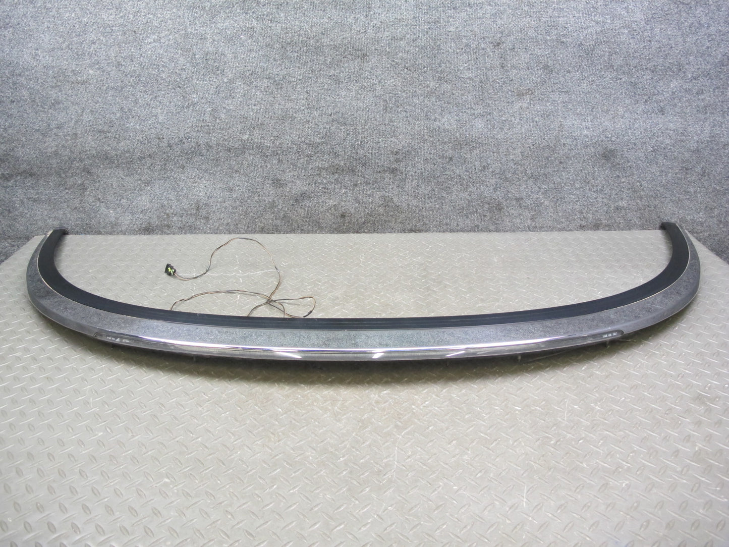 07-10 Bentley Continental GTC Rear Chrome Trim Molding Cover w Brake Light