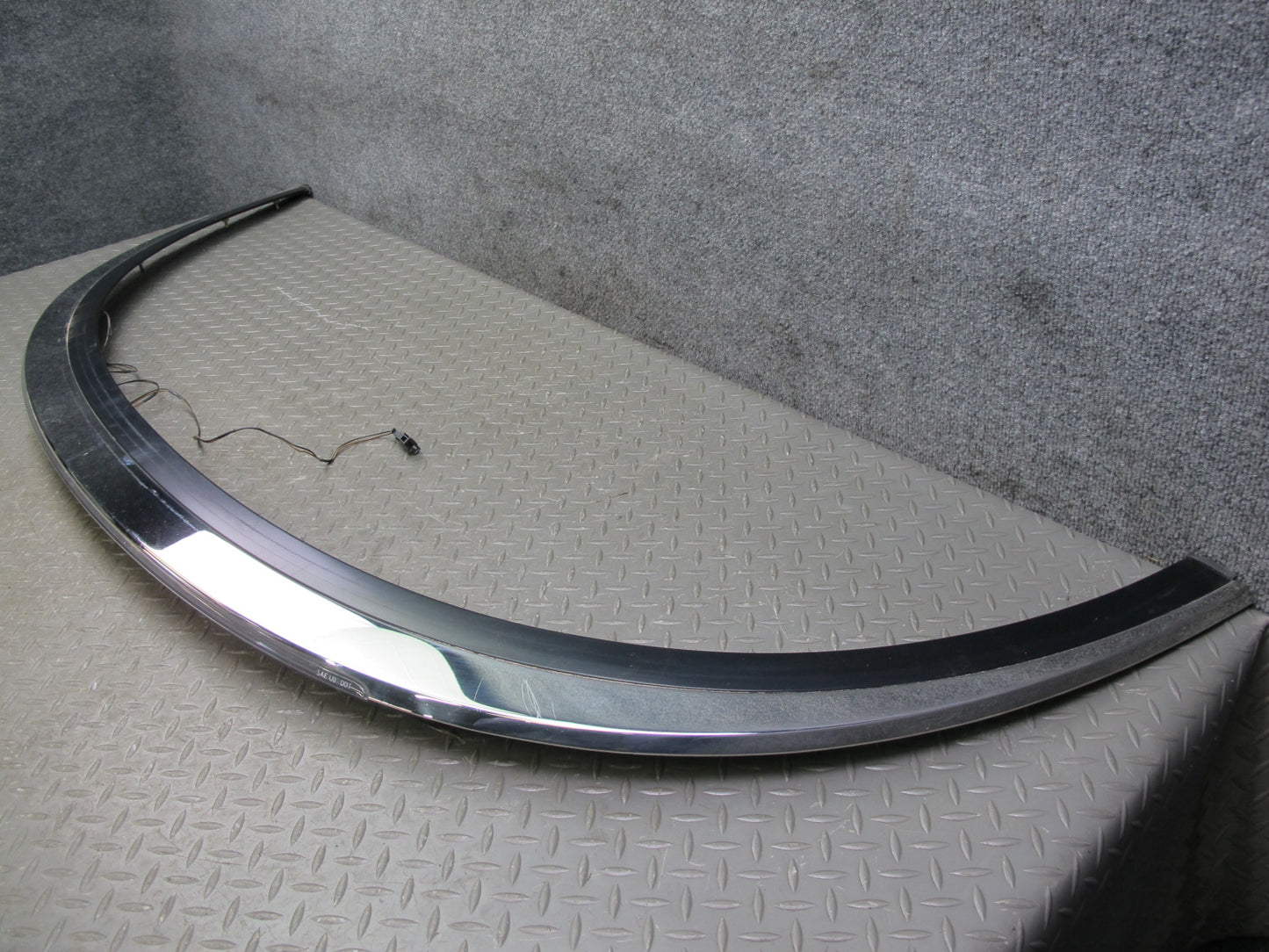 07-10 Bentley Continental GTC Rear Chrome Trim Molding Cover w Brake Light
