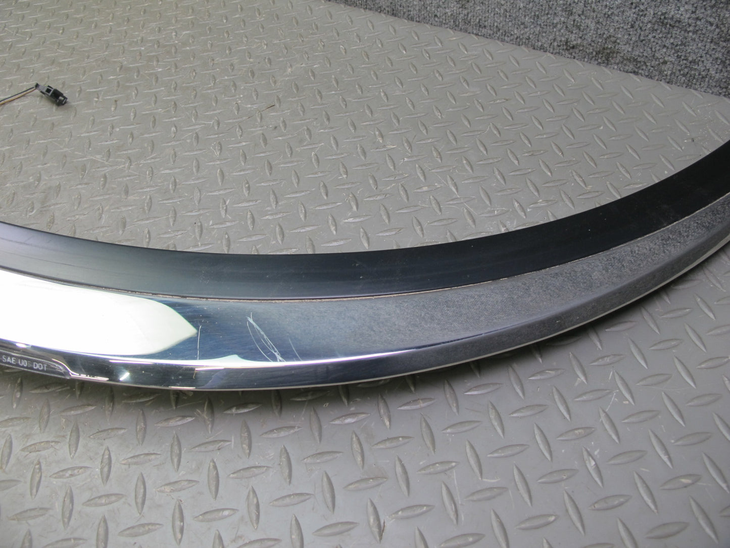07-10 Bentley Continental GTC Rear Chrome Trim Molding Cover w Brake Light