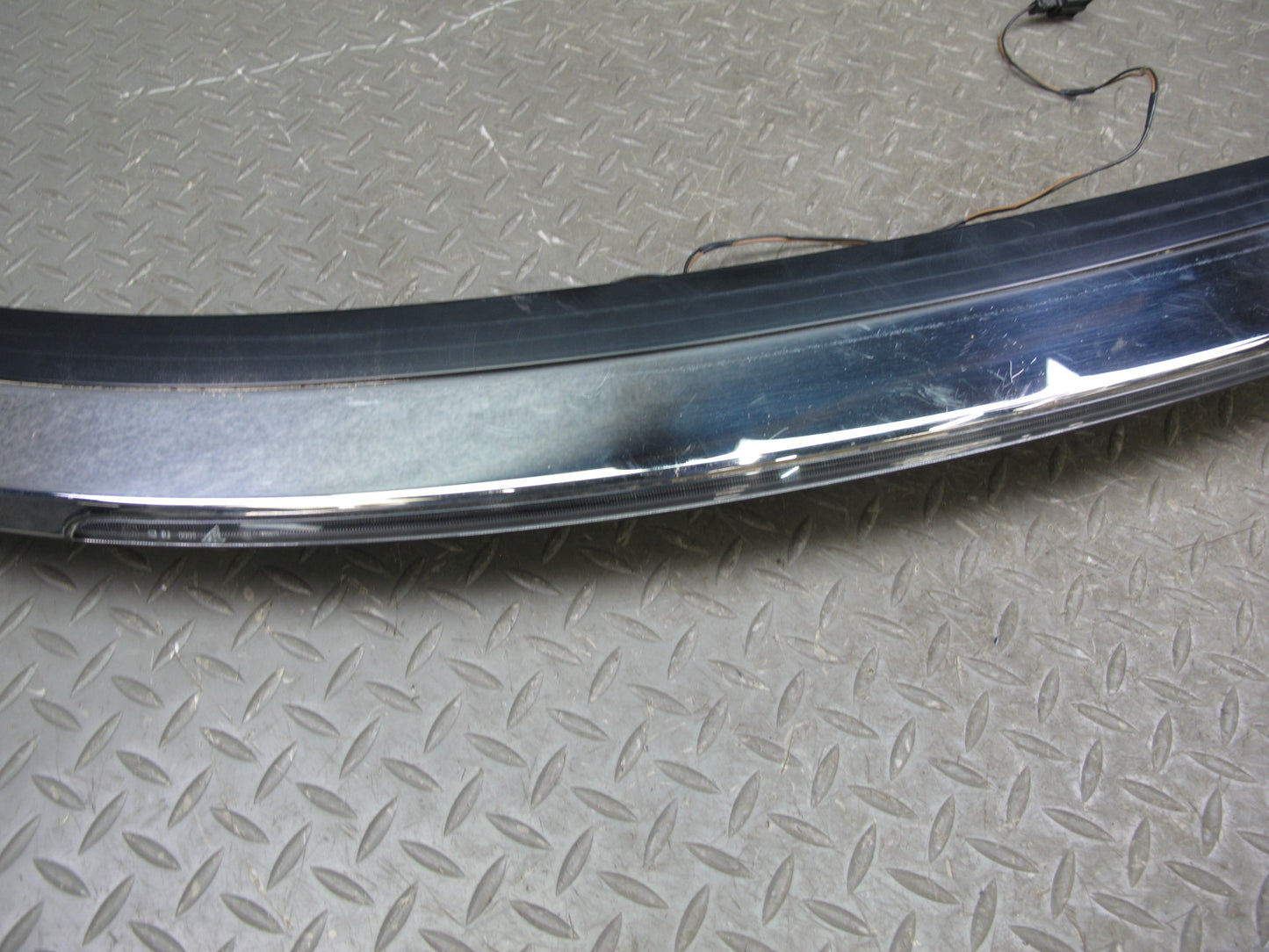 07-10 Bentley Continental GTC Rear Chrome Trim Molding Cover w Brake Light