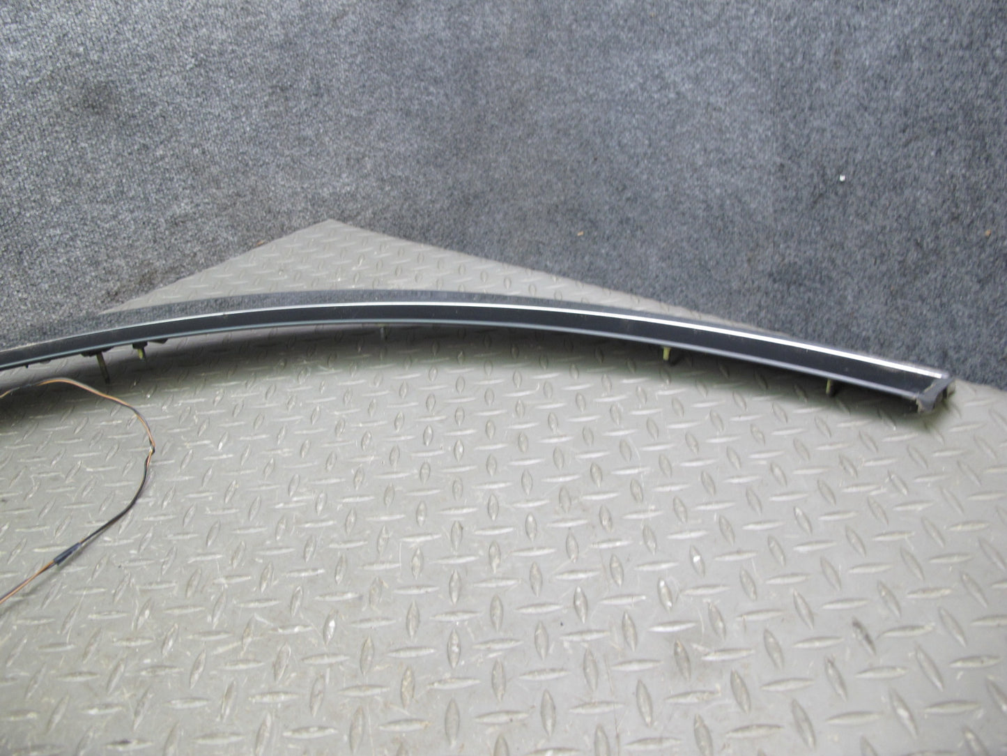 07-10 Bentley Continental GTC Rear Chrome Trim Molding Cover w Brake Light