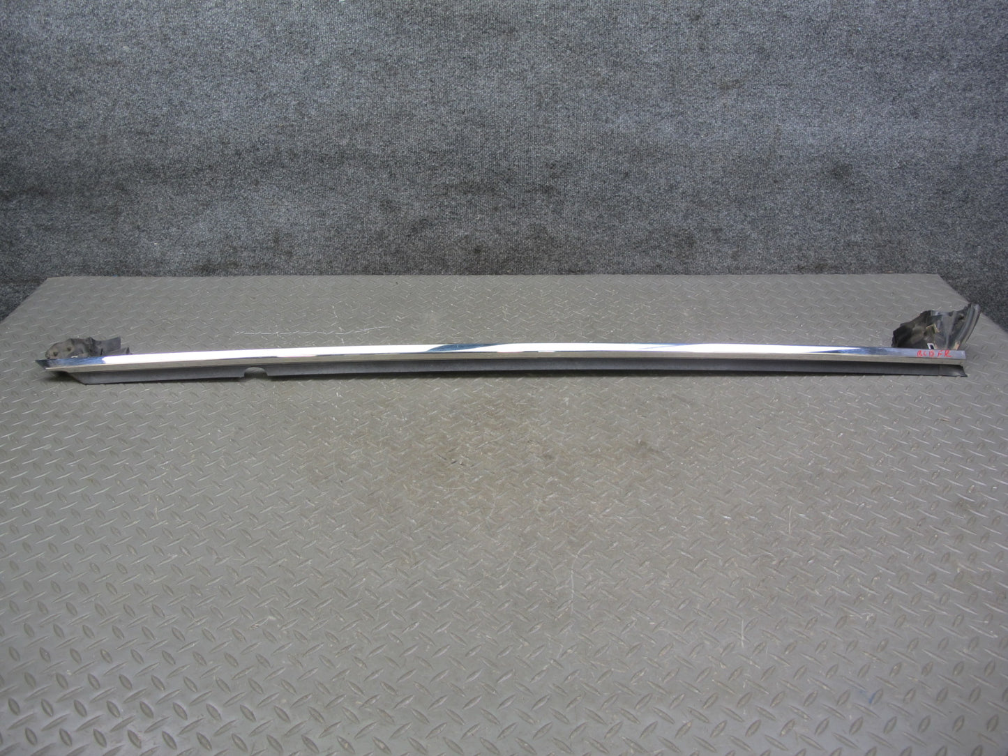 03-10 Bentley Continental GTC GT Door Chrome Trim Molding Gasket Strip Set of 2