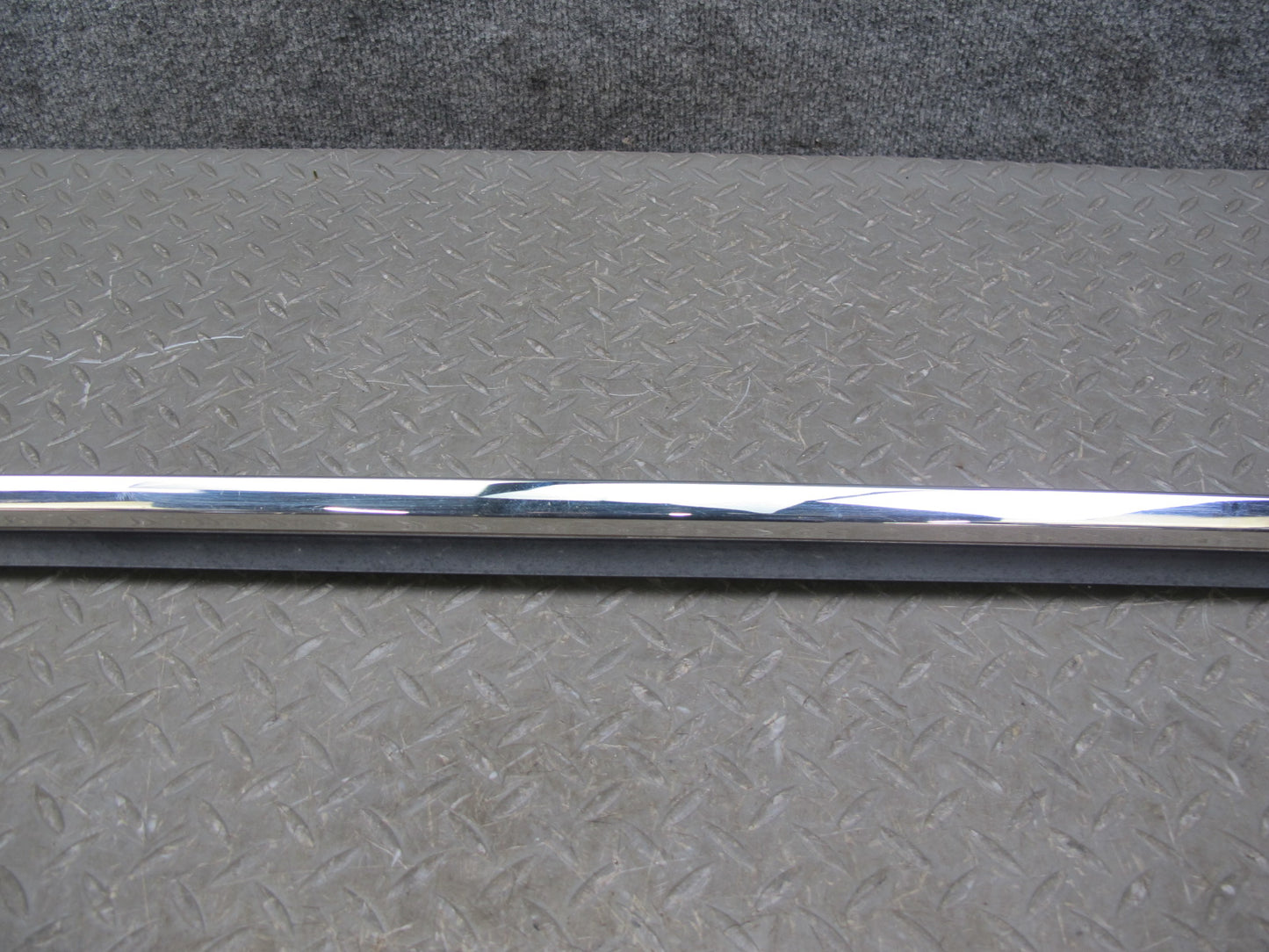 03-10 Bentley Continental GTC GT Door Chrome Trim Molding Gasket Strip Set of 2