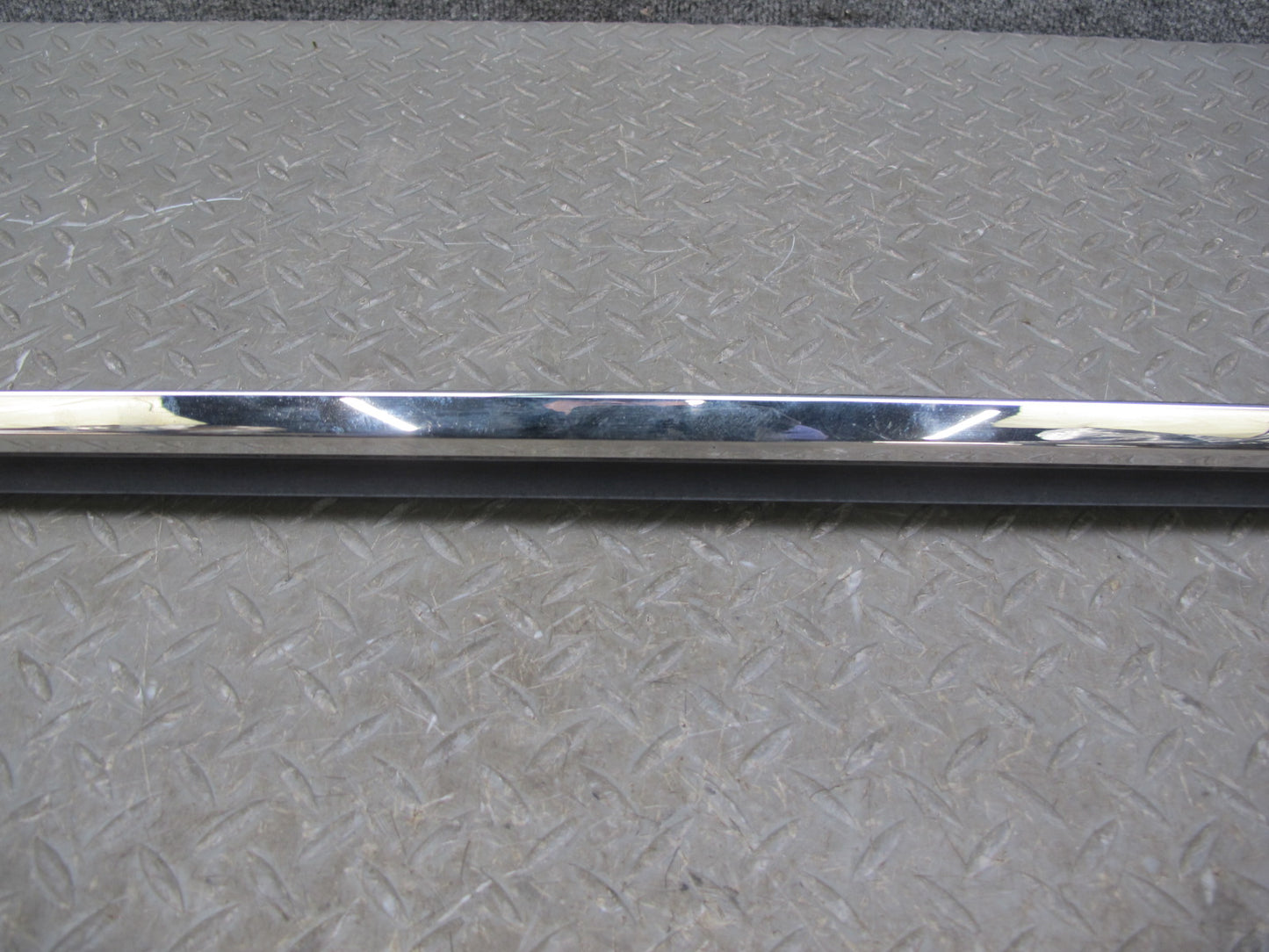 03-10 Bentley Continental GTC GT Door Chrome Trim Molding Gasket Strip Set of 2