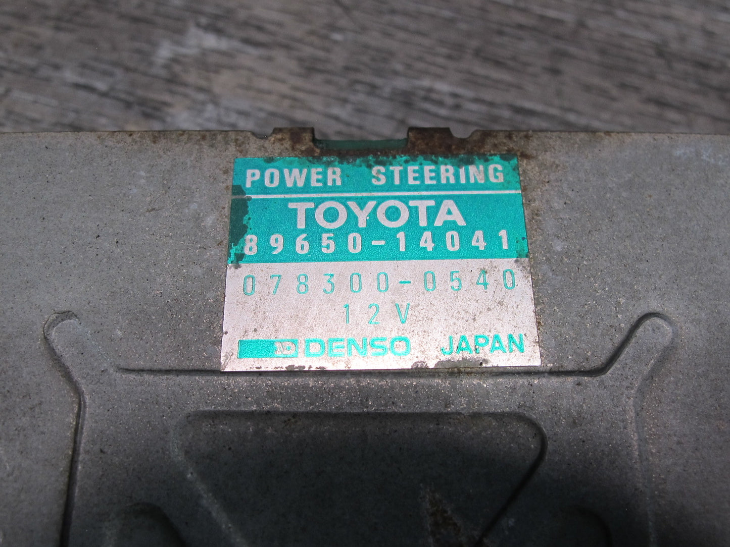 89-92 Toyota Supra MK3 Power Steering & Wiper Control Module w Bracket Assy OEM