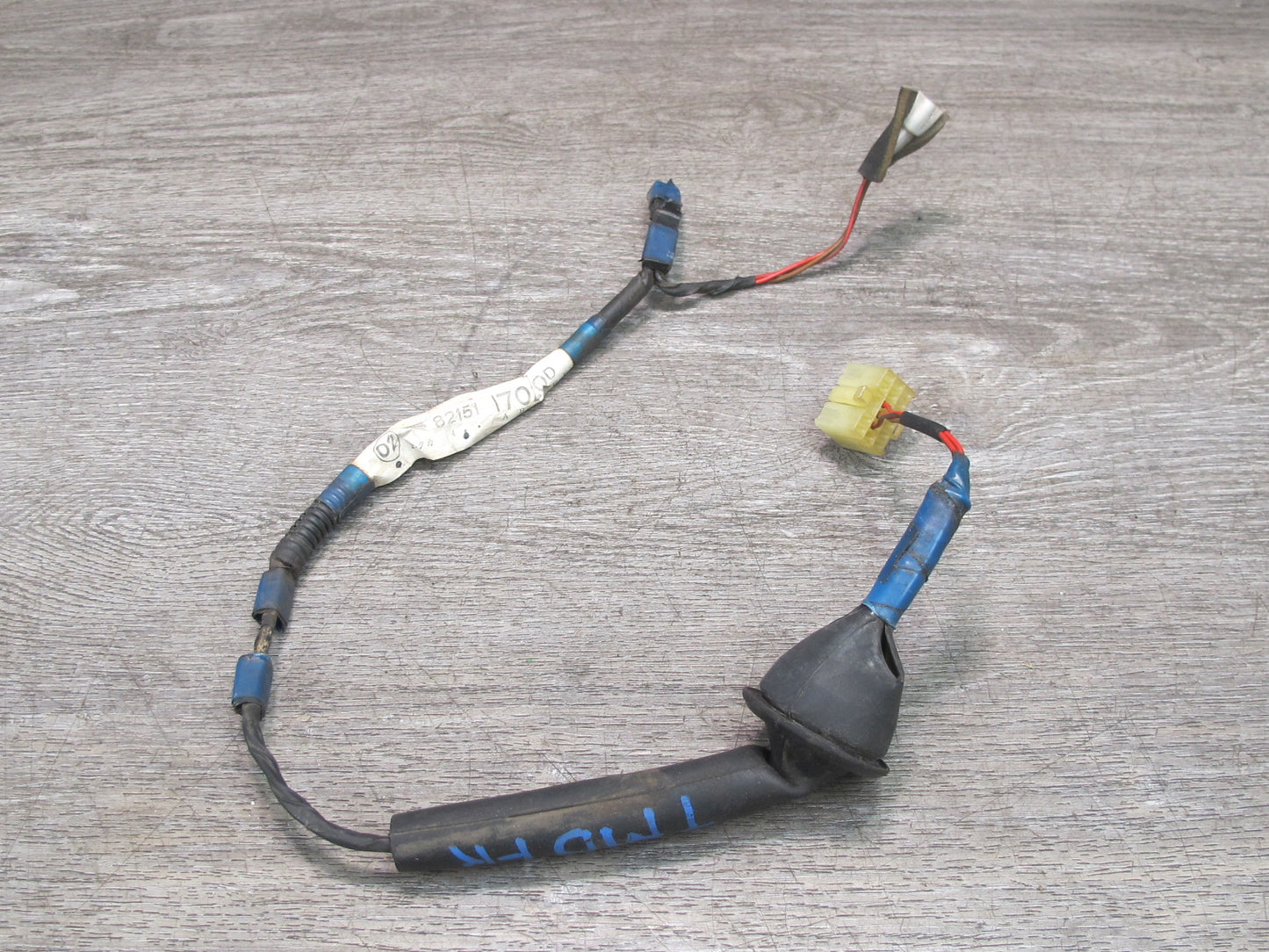 85-86 Toyota MR2 AW15 Front Right Pass Door Wire Wiring Harness 82151-17020 OEM