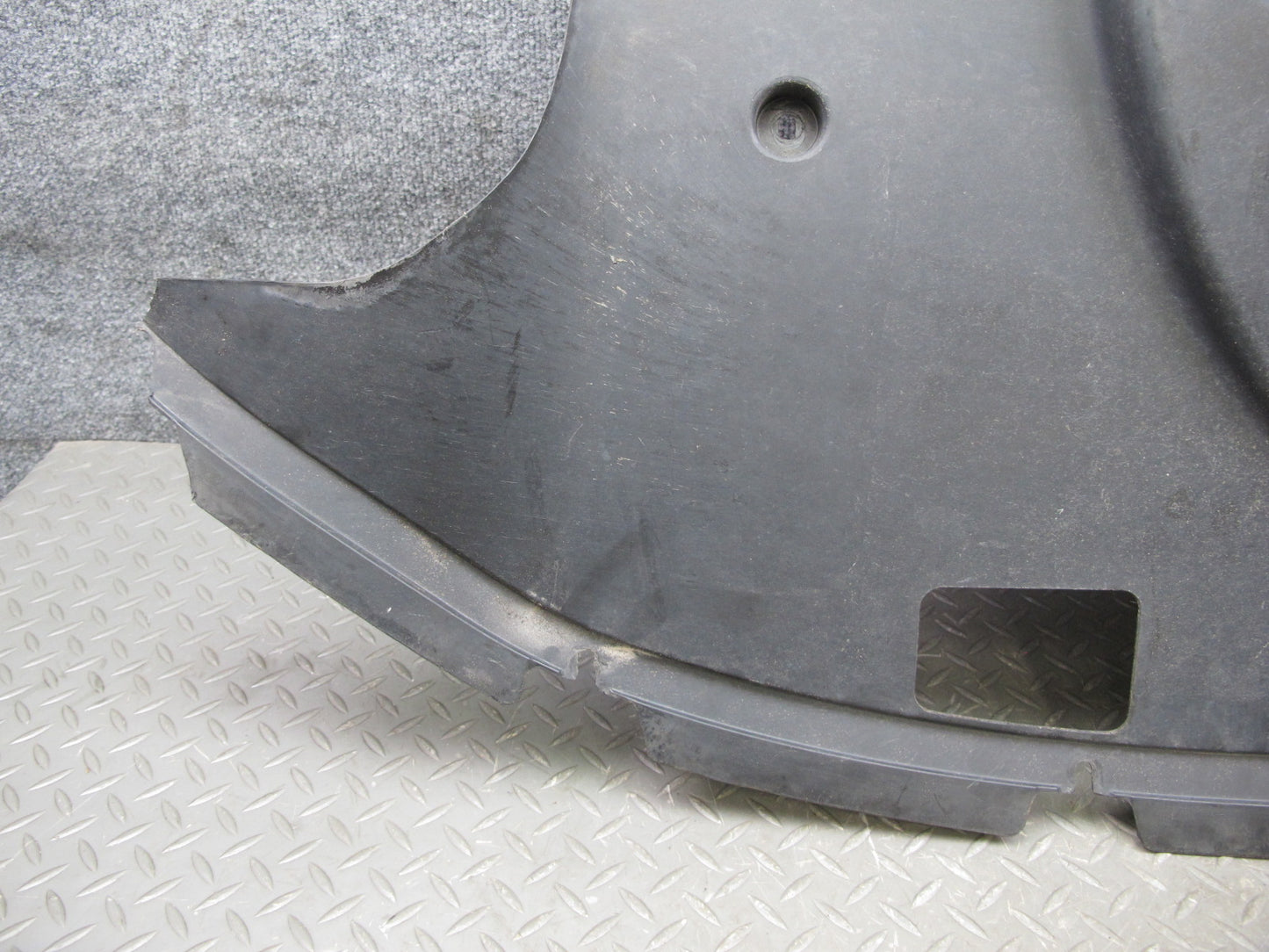 07-10 Bentley Continental GTC Rear Underbody Splash Shield Cover 3W7825507A