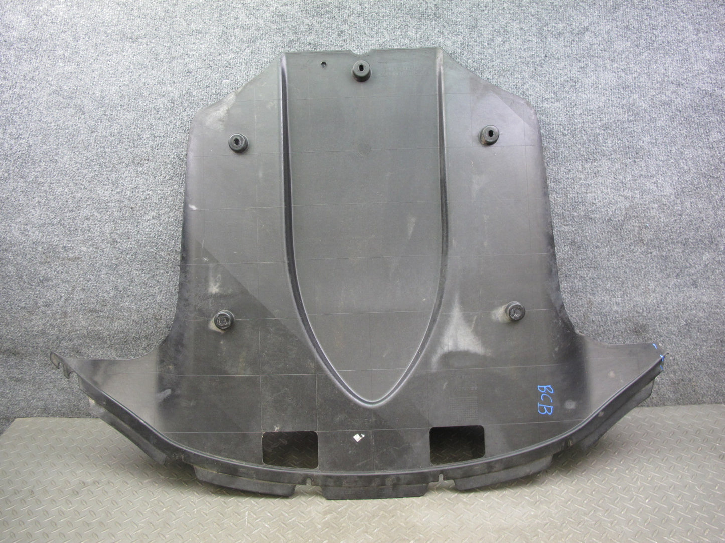07-10 Bentley Continental GTC Rear Underbody Splash Shield Cover 3W7825507A
