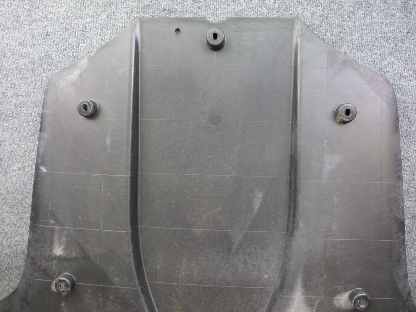 07-10 Bentley Continental GTC Rear Underbody Splash Shield Cover 3W7825507A