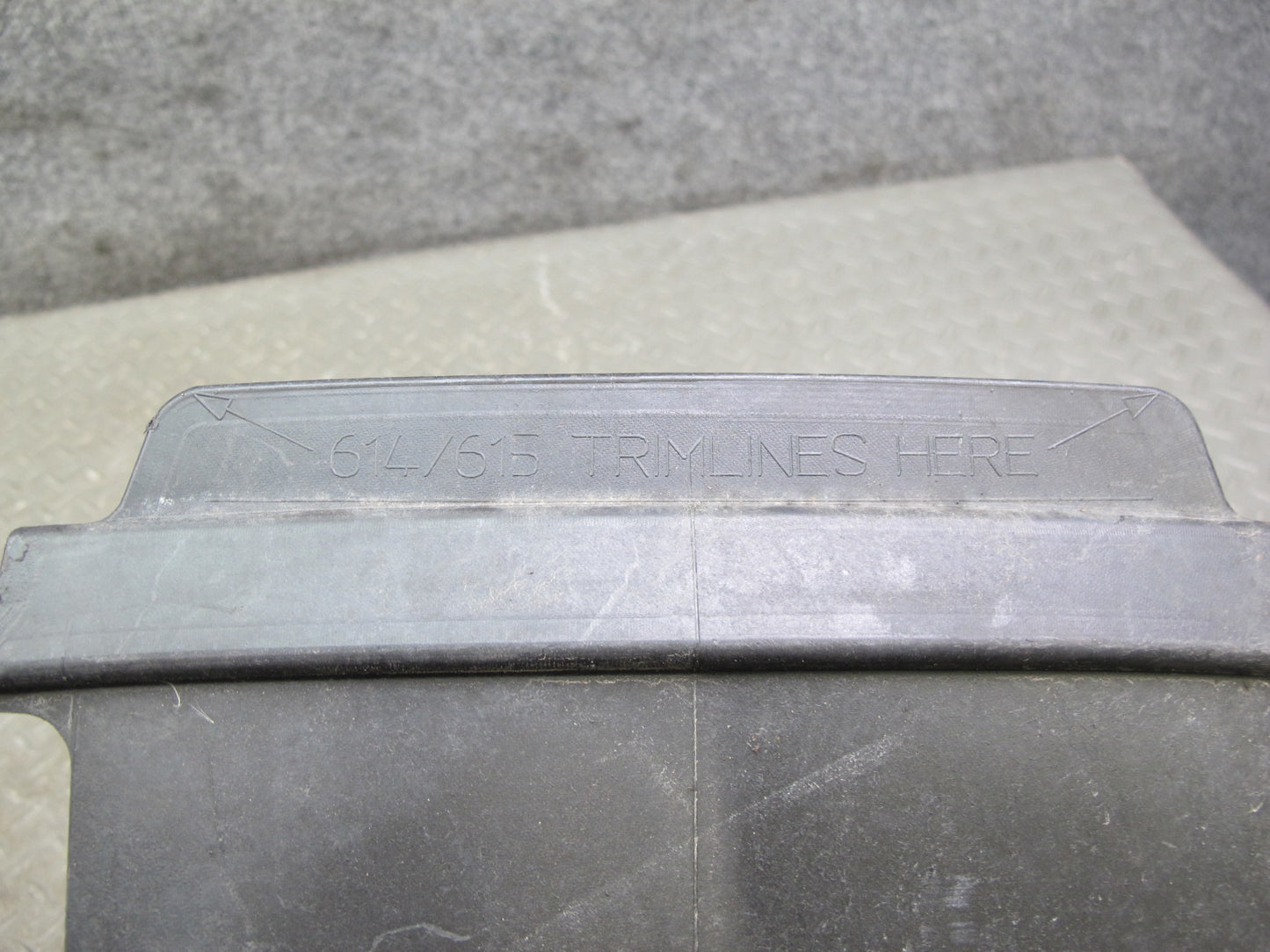 07-10 Bentley Continental GTC Rear Underbody Splash Shield Cover 3W7825507A