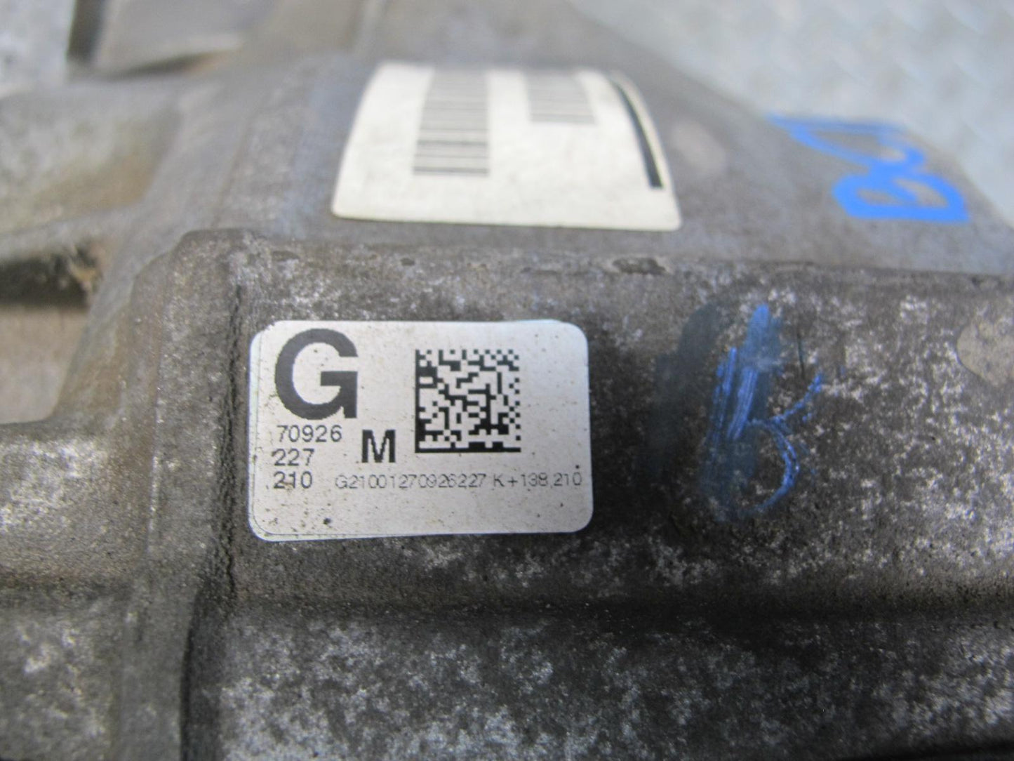 03-12 Bentley Continental GTC GT AWD Rear Axle Differential Carrier 37k Miles