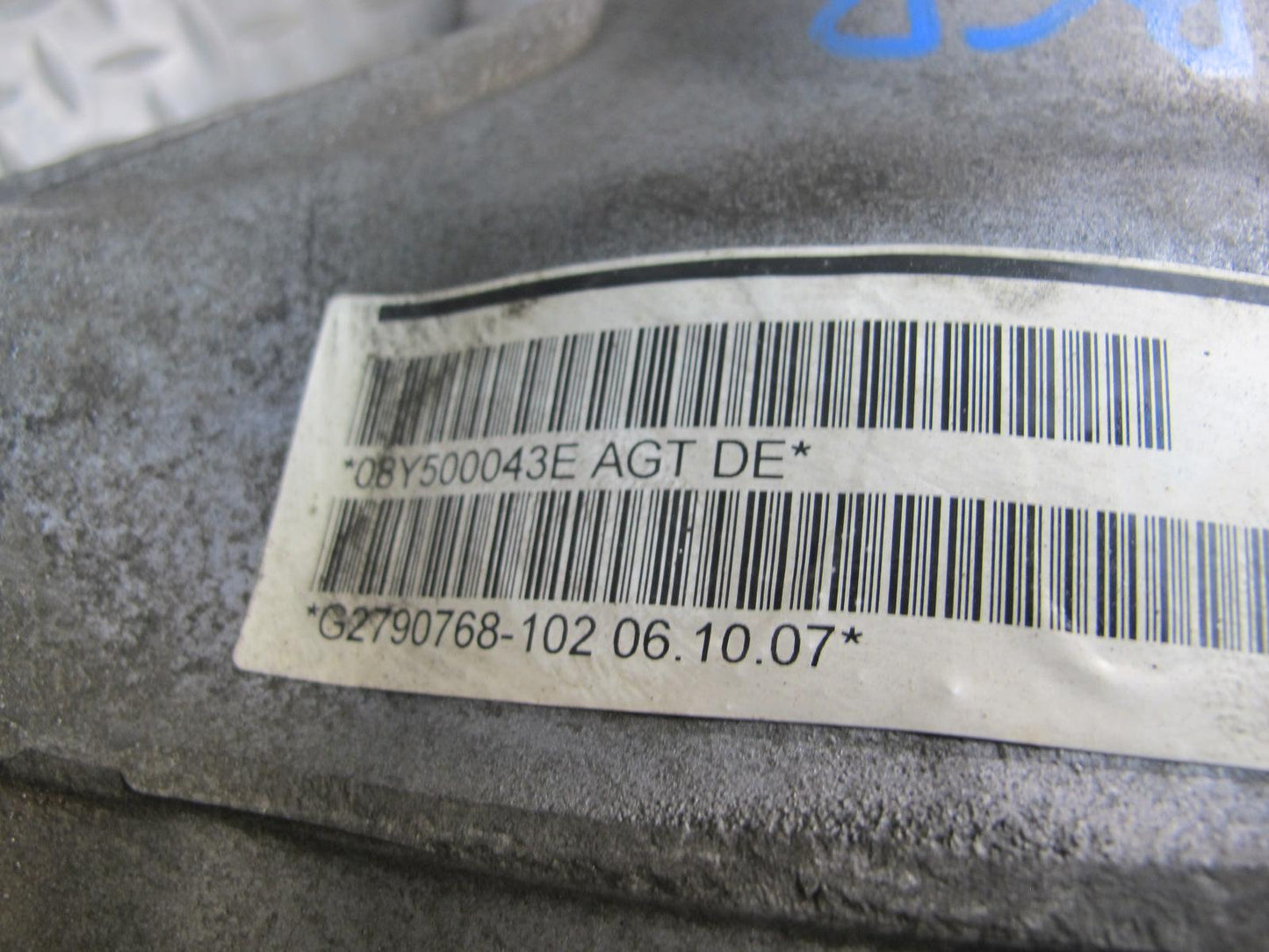 03-12 Bentley Continental GTC GT AWD Rear Axle Differential Carrier 37k Miles