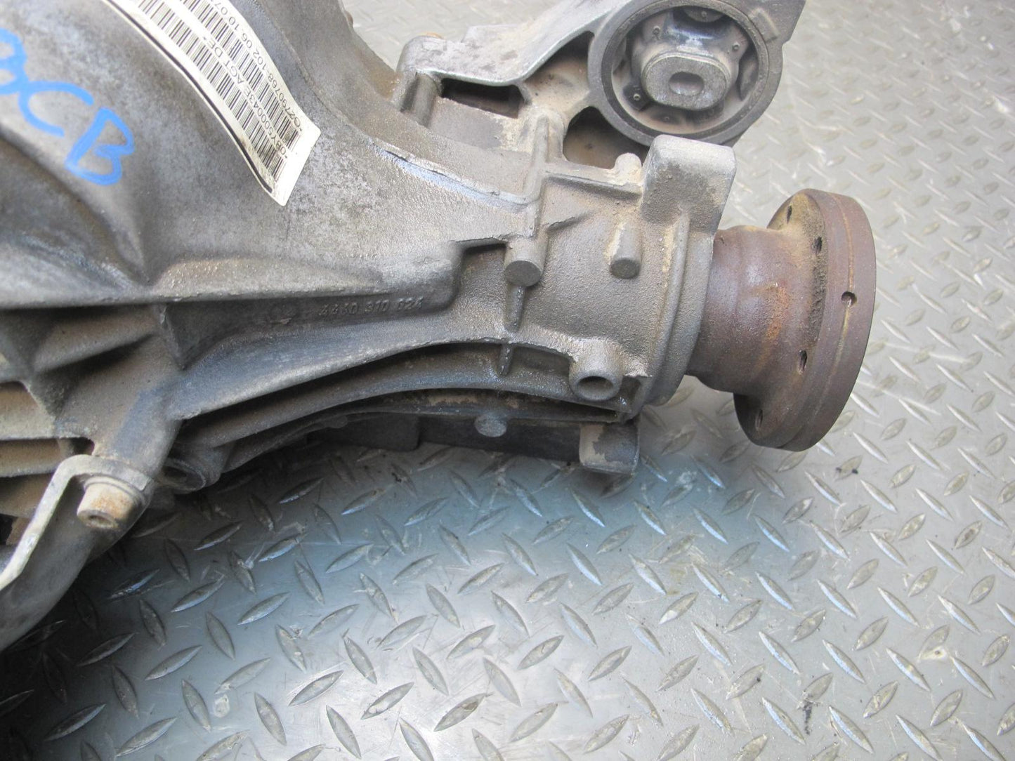 03-12 Bentley Continental GTC GT AWD Rear Axle Differential Carrier 37k Miles