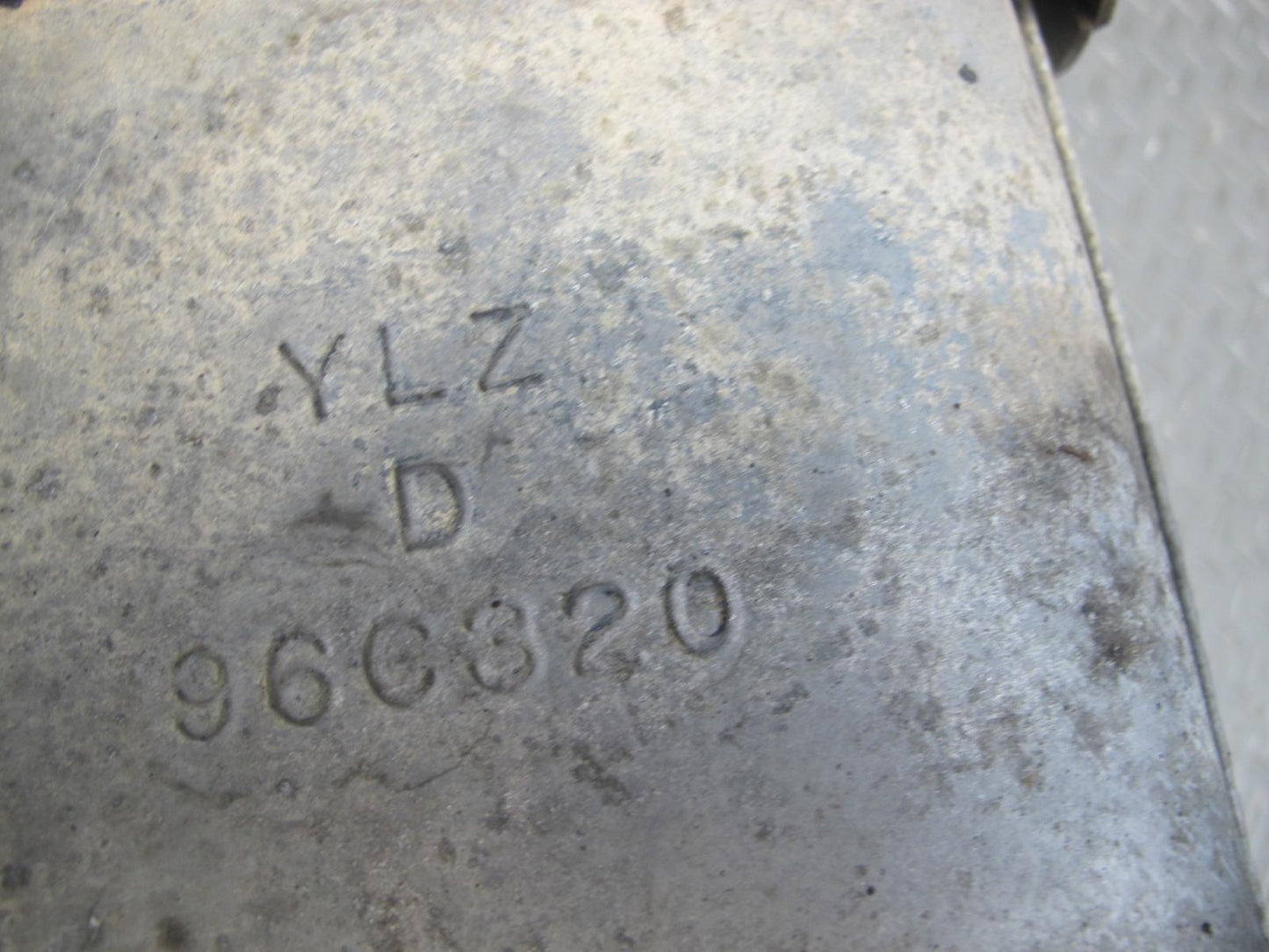 2000 Chevrolet Corvette C5 Rear Left Exhaust Muffler 10406504 OEM