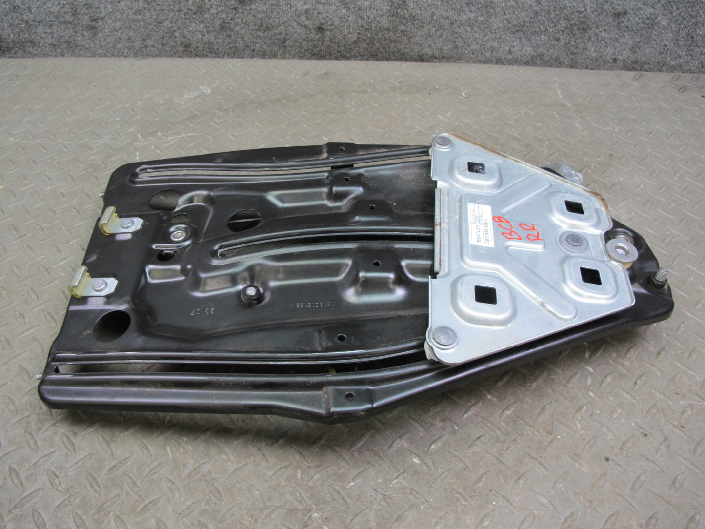 07-10 Bentley Continental GTC Rear Right Quarter Window Regulator w Motor