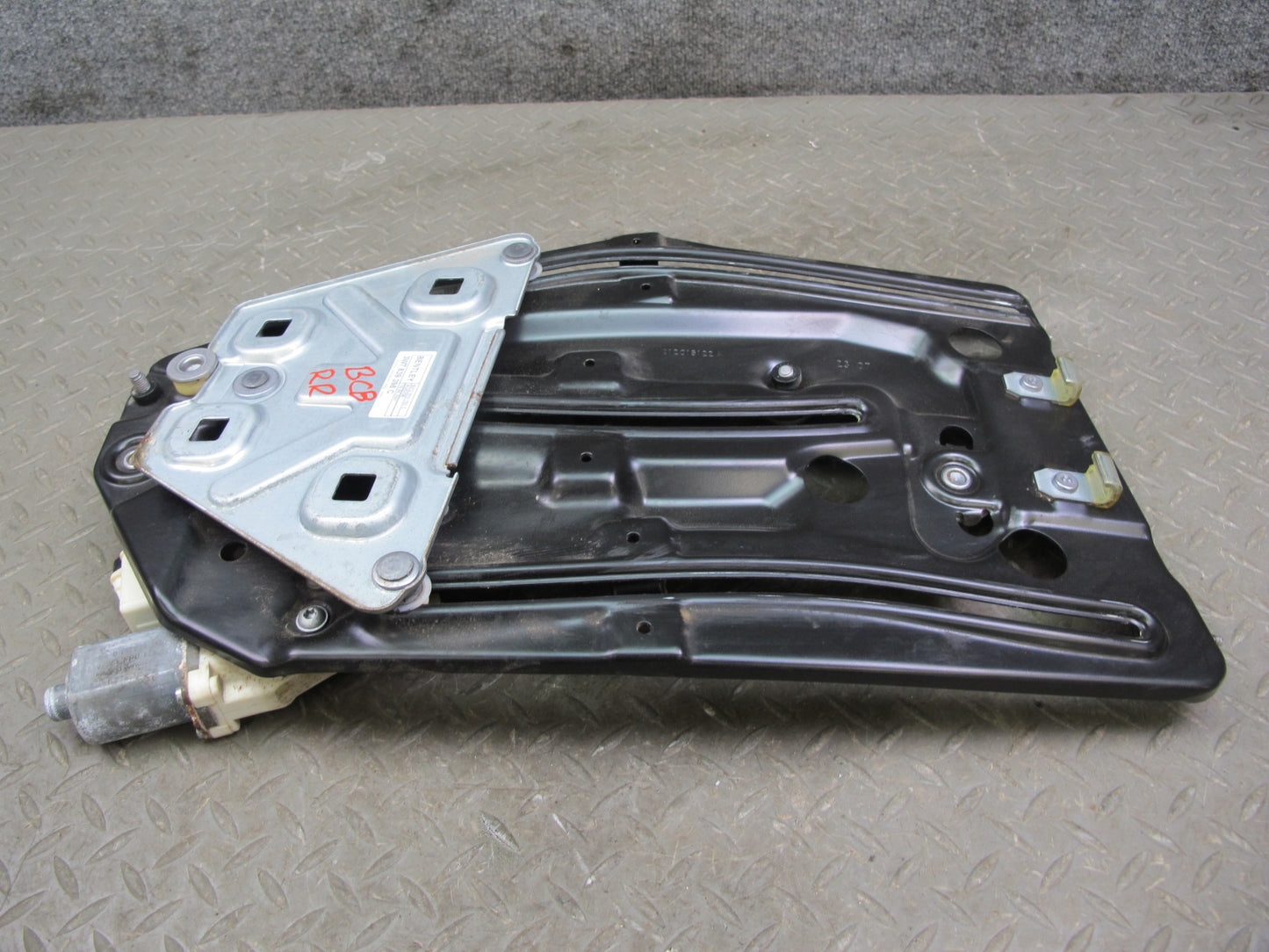 07-10 Bentley Continental GTC Rear Right Quarter Window Regulator w Motor