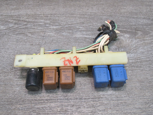 84-86 Nissan Z31 300ZX 2+0 Turbo Interior Relay Holder w Relay Set OEM