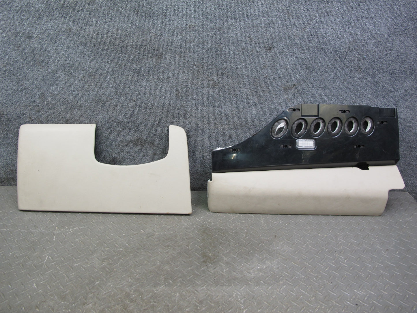 03-10 Bentley Continental GTC GT Dash Front Left Right Knee Trim Panel Set of 2