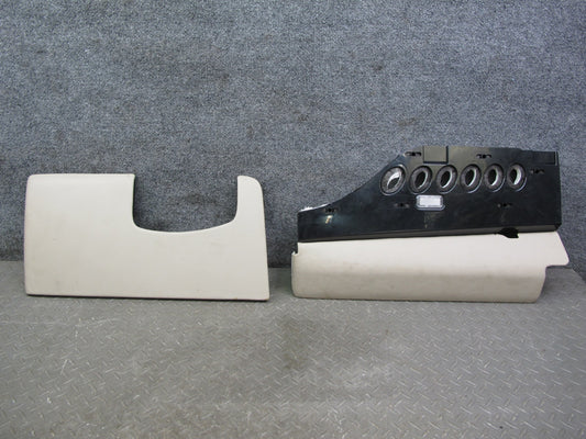 03-10 Bentley Continental GTC GT Dash Front Left Right Knee Trim Panel Set of 2