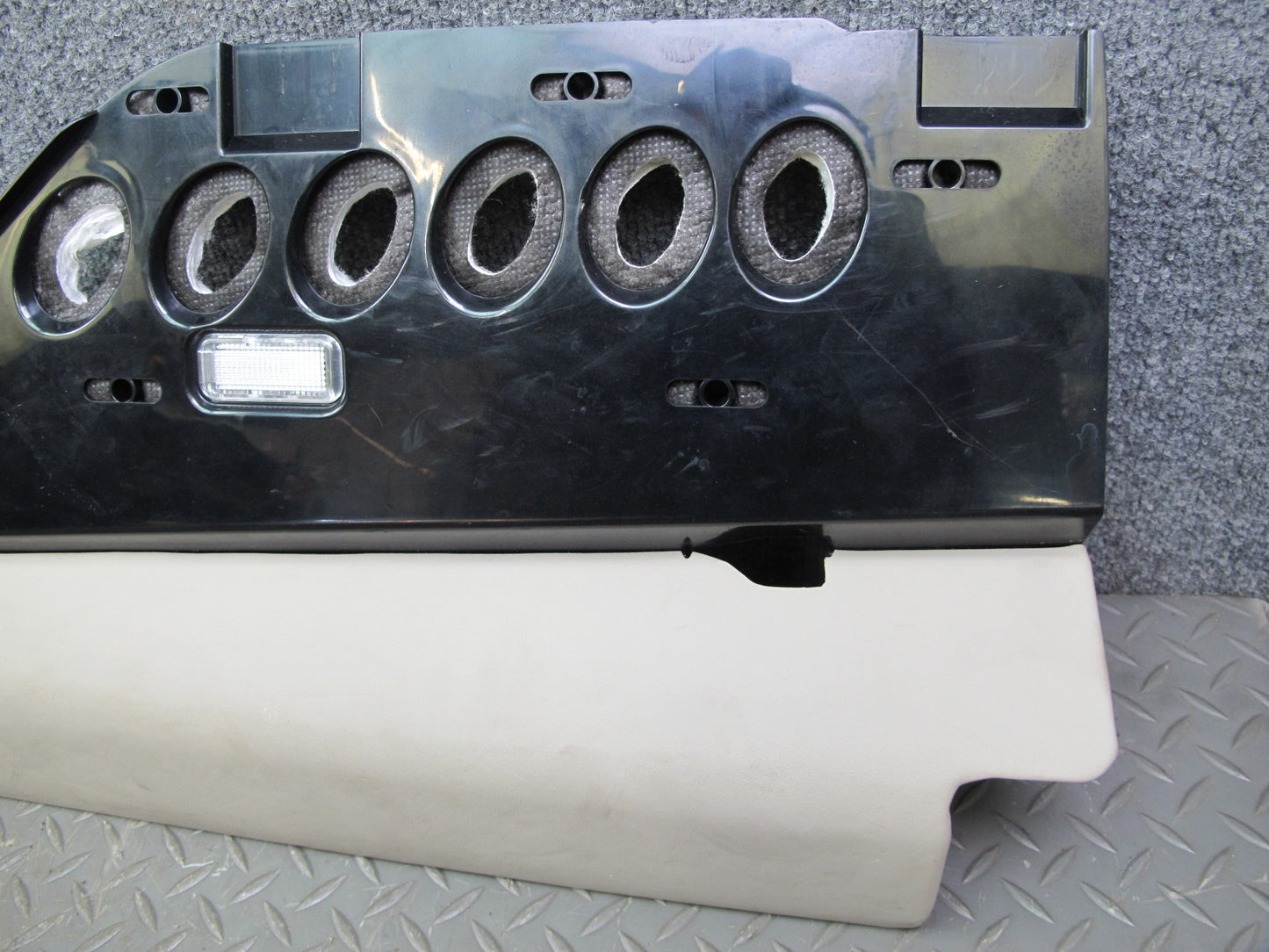 03-10 Bentley Continental GTC GT Dash Front Left Right Knee Trim Panel Set of 2