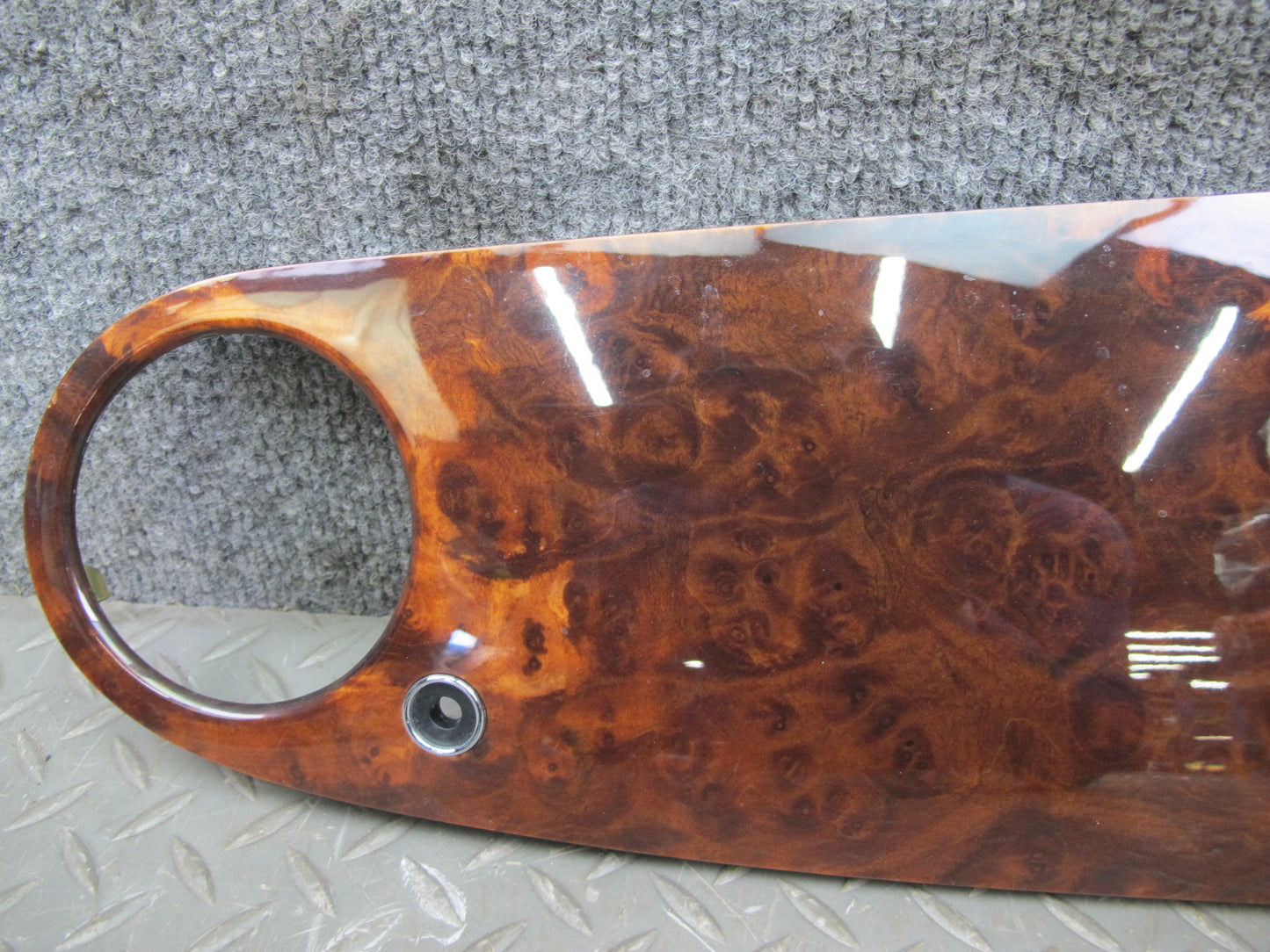 06-12 Bentley Continental Flying Spur Dash Front Right Wood Trim Bezel Panel