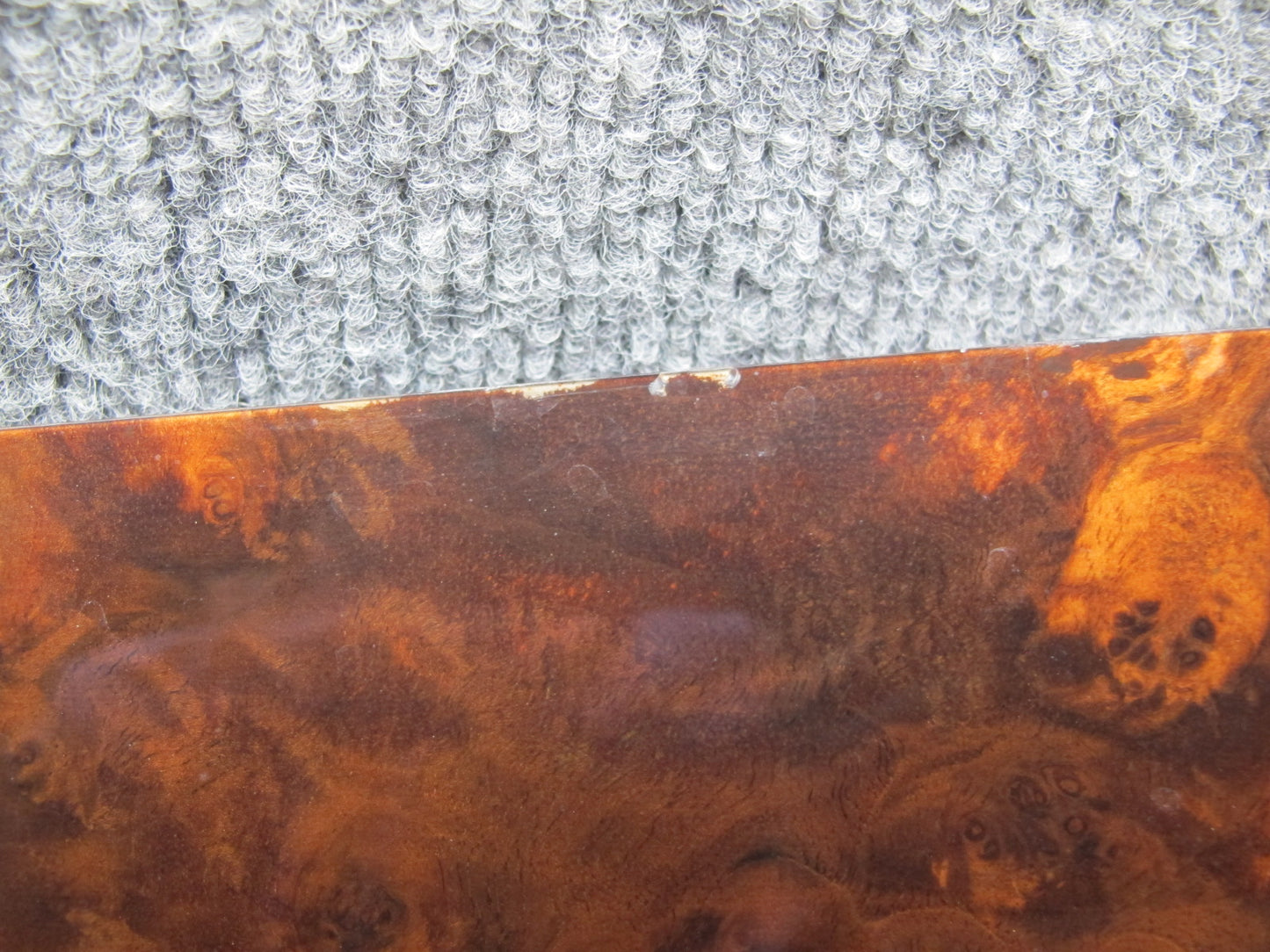 06-12 Bentley Continental Flying Spur Dash Front Right Wood Trim Bezel Panel