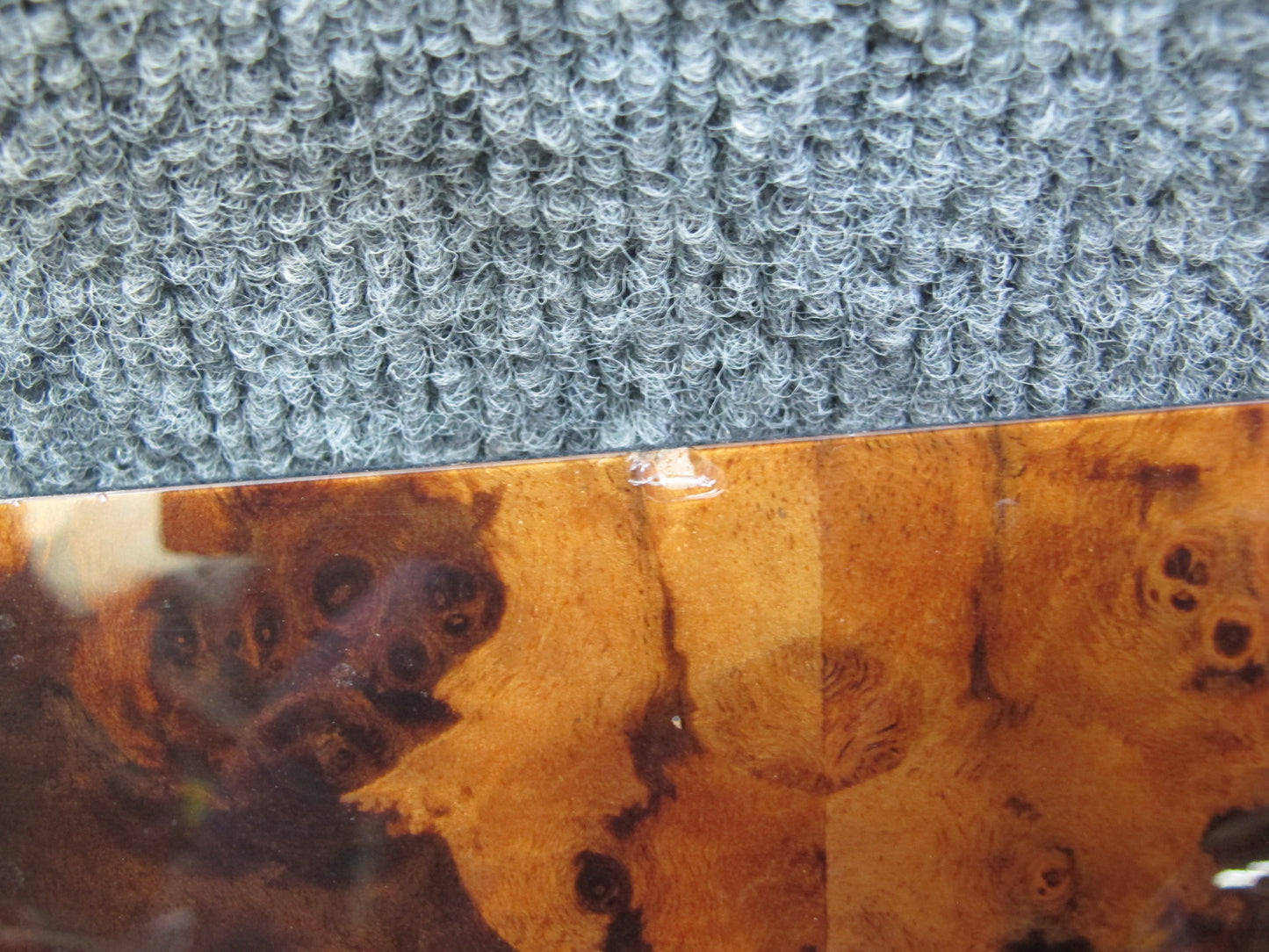 06-12 Bentley Continental Flying Spur Dash Front Right Wood Trim Bezel Panel