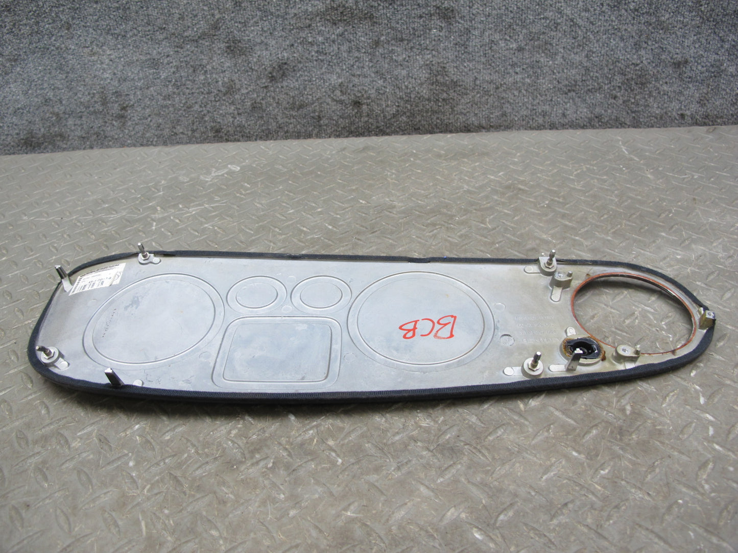 06-12 Bentley Continental Flying Spur Dash Front Right Wood Trim Bezel Panel