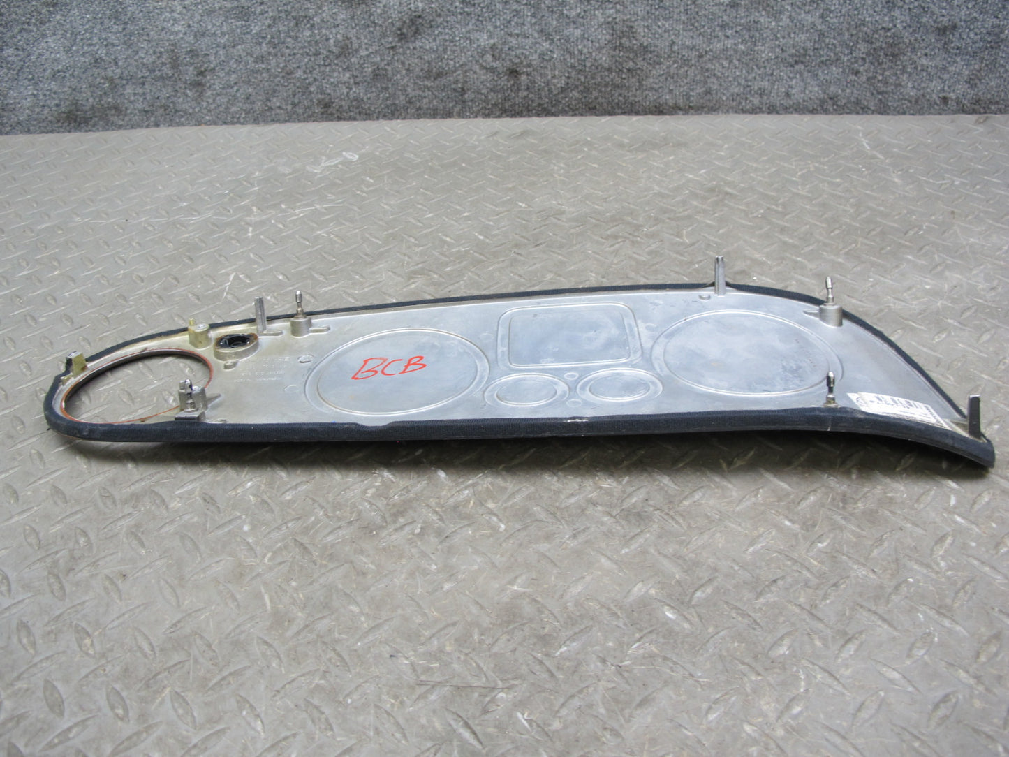 06-12 Bentley Continental Flying Spur Dash Front Right Wood Trim Bezel Panel