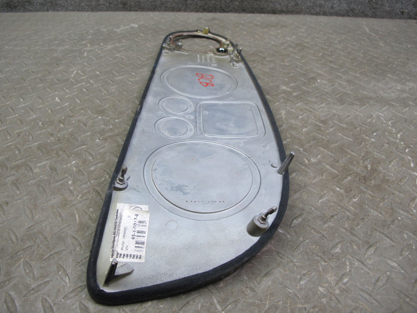 06-12 Bentley Continental Flying Spur Dash Front Right Wood Trim Bezel Panel