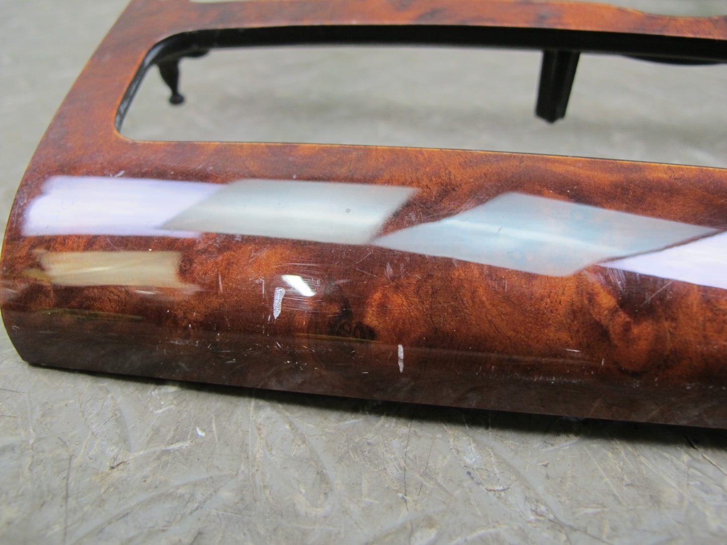 06-12 Bentley Continental Flying Spur Dash Center Radio Wood Trim Bezel Cover